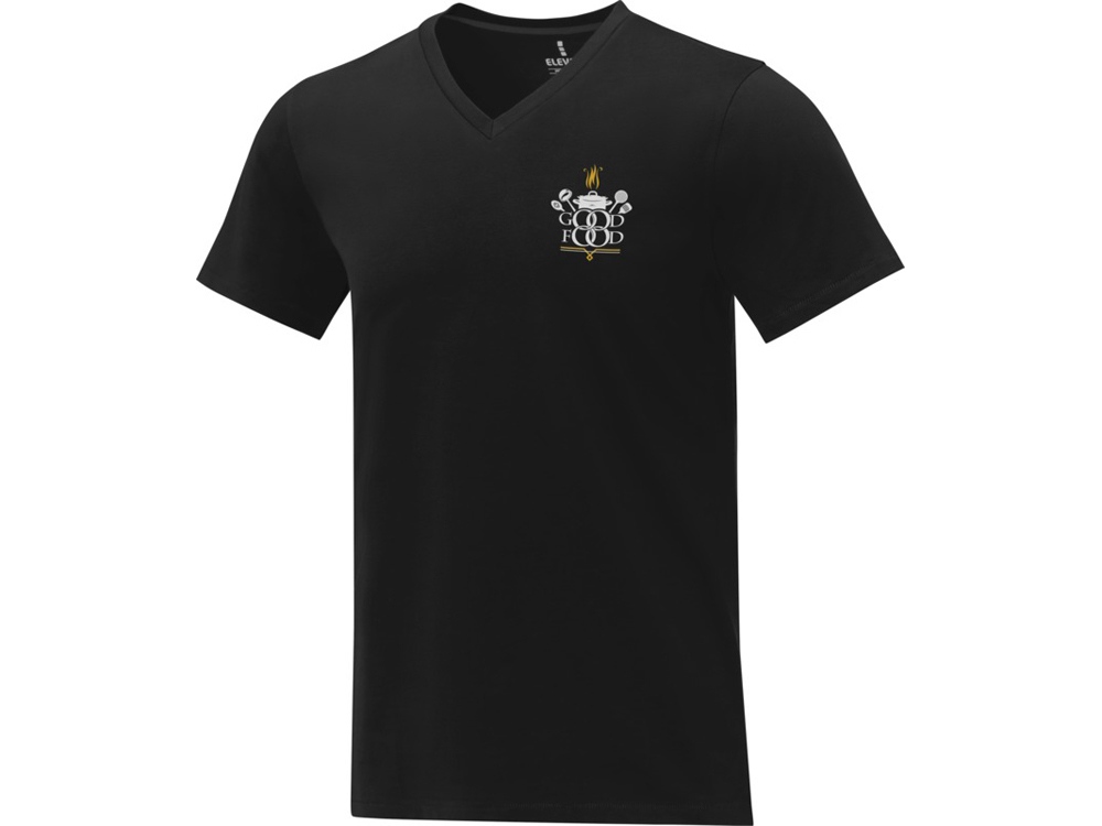 Футболка «Somoto» мужская с V-образным вырезом / 