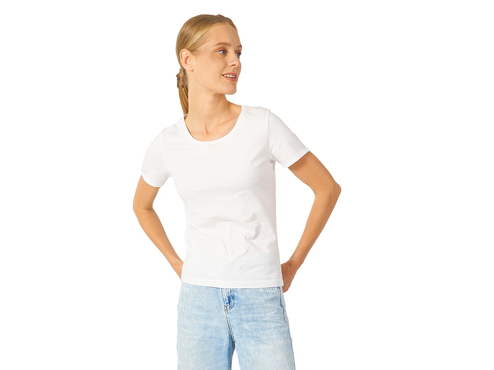 Футболка «Sydney» с подвернутыми рукавами, женская / 