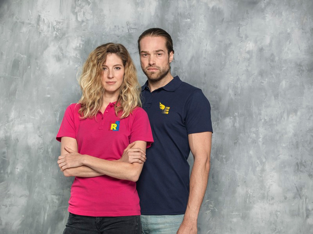 Рубашка поло «Helios» мужская / 