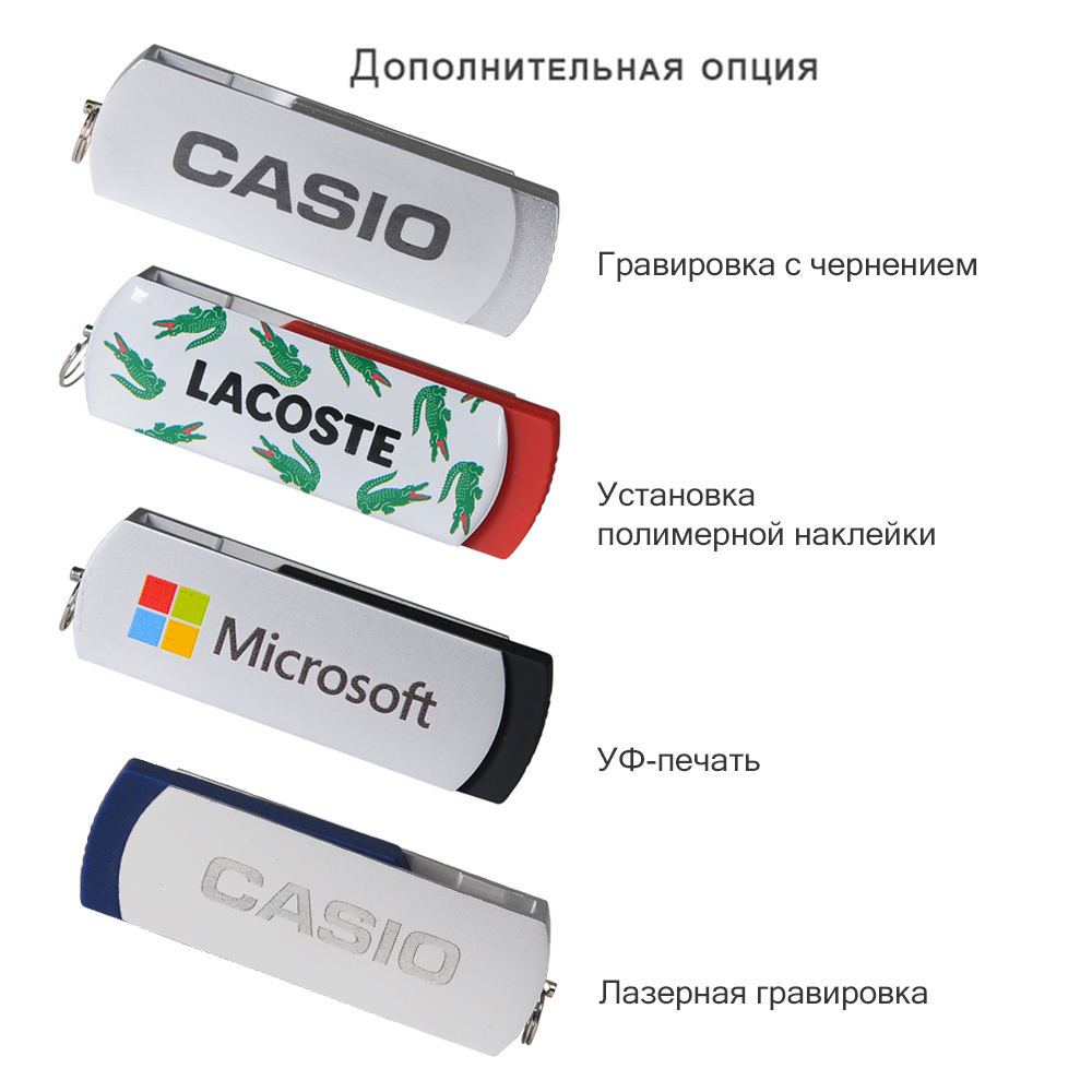 USB Флешка, Elegante, 16 Gb, черный, в подарочной упаковке / 