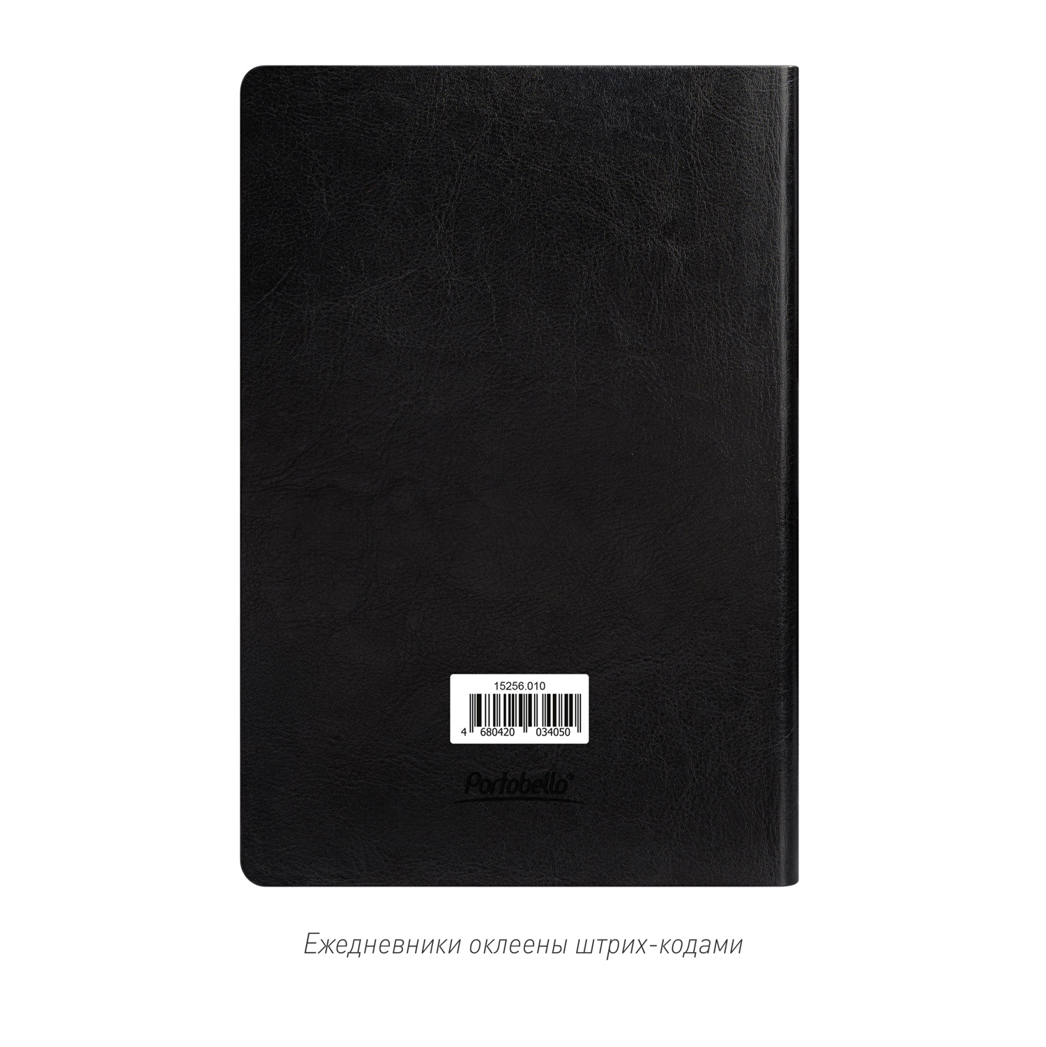 Ежедневник Portobello Trend, River side, недатированный, черный/красный / 