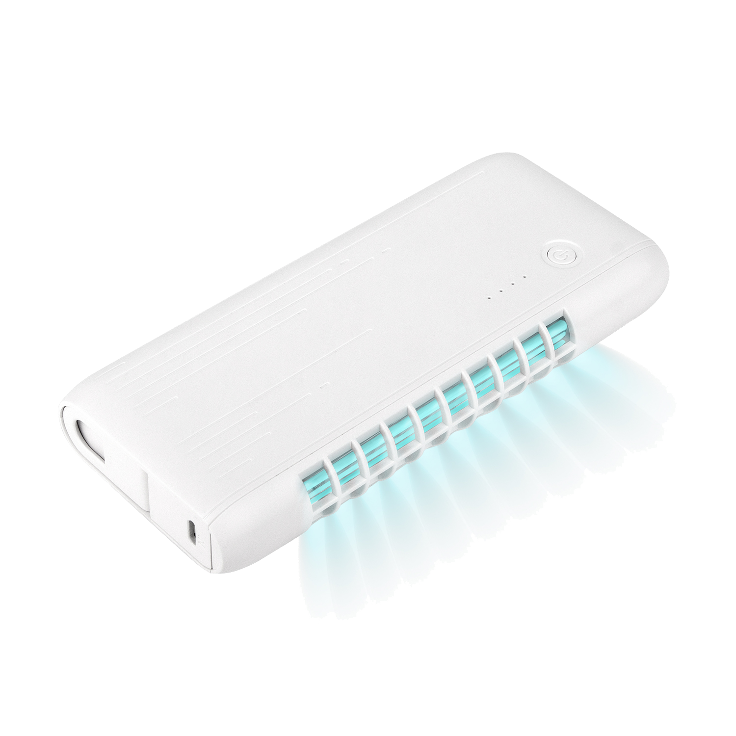 Внешний аккумулятор, Uno, 6000mah c встроенной УФ лампой, белый / 