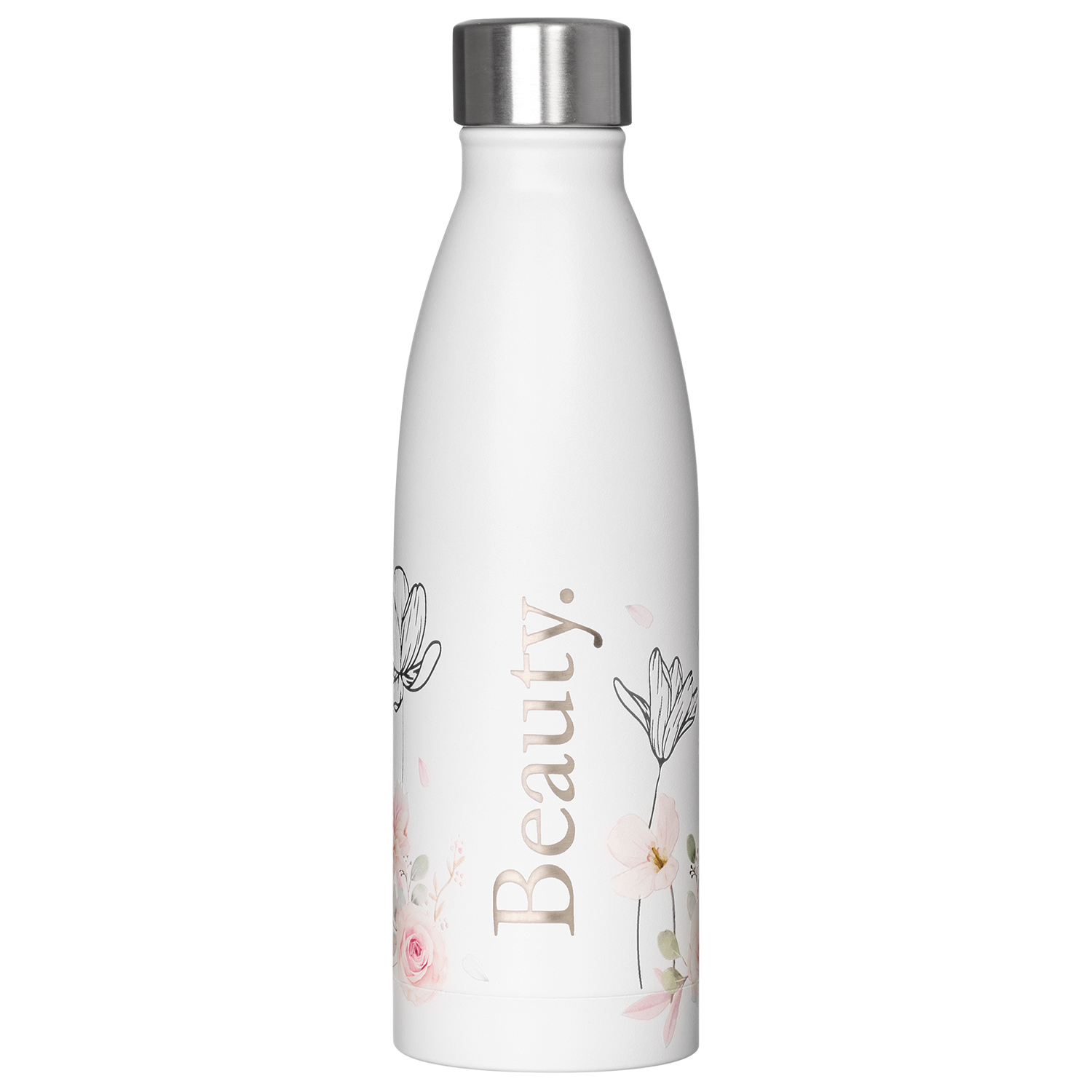 Термобутылка вакуумная герметичная, Fresco, 500 ml, белая / 