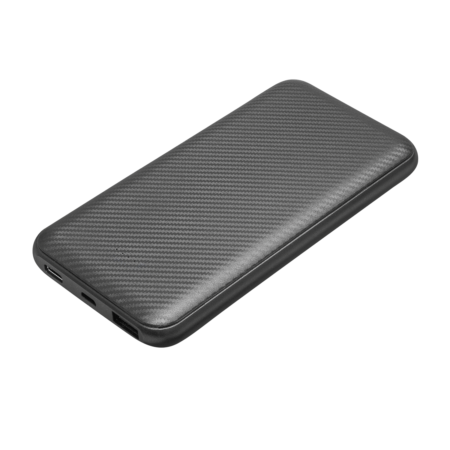 Внешний аккумулятор Carbon PB, 10000 mah, графитовый металлик / 
