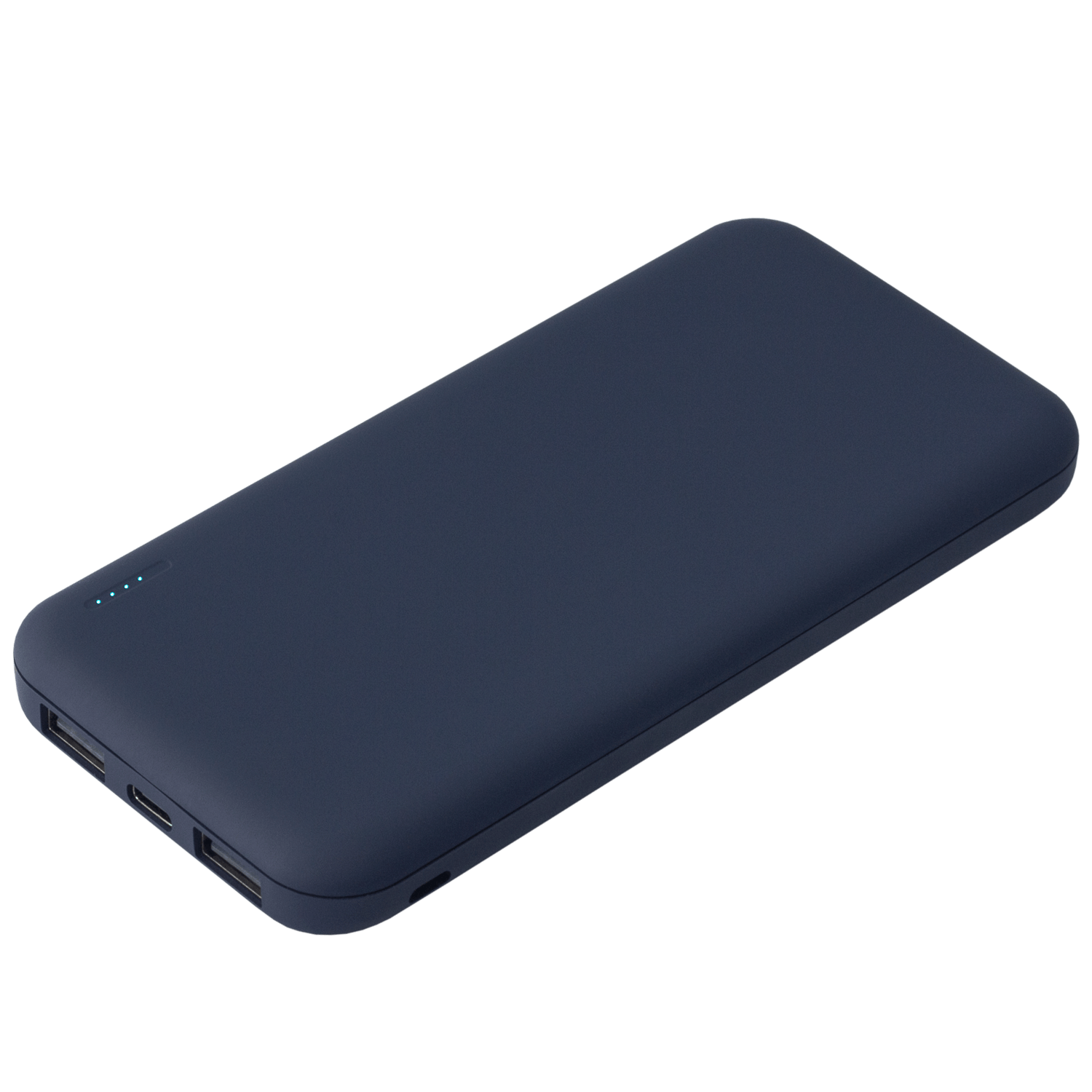 Внешний аккумулятор с подсветкой, Luce, 10000 mAh, синий / 