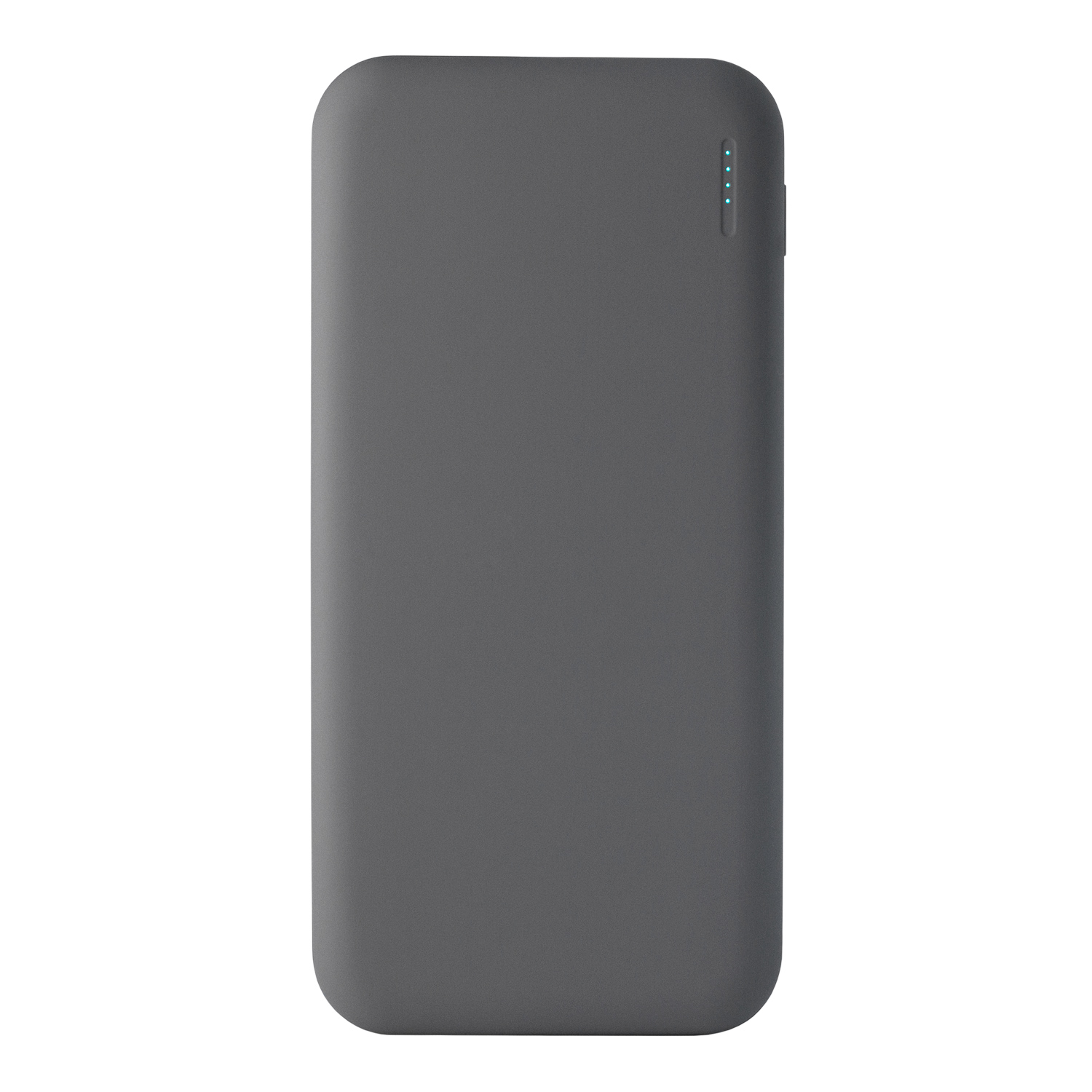 Внешний аккумулятор с подсветкой, Luce, 10000 mAh, серый / 