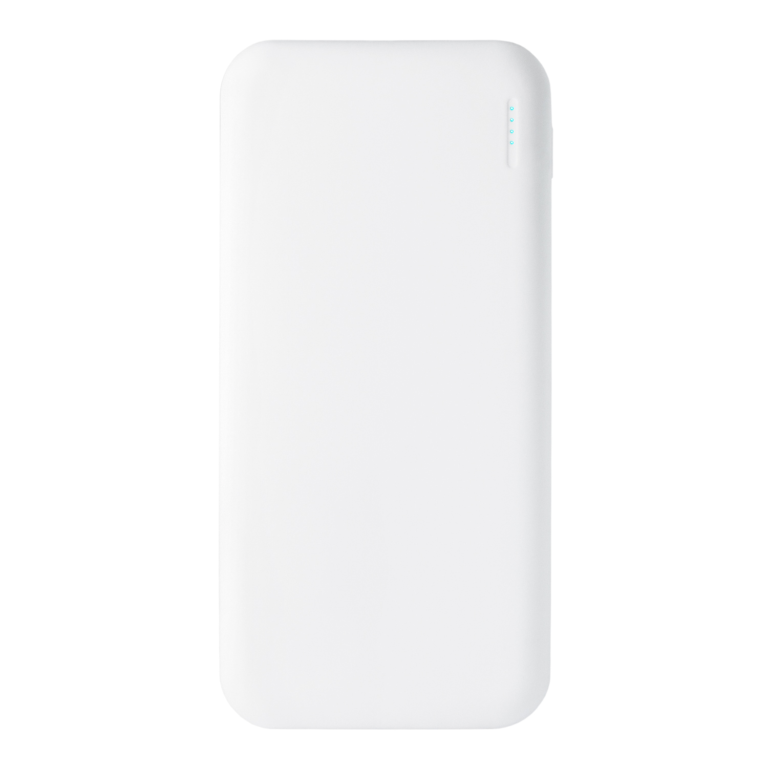 Внешний аккумулятор с подсветкой, Luce, 10000 mAh, белый / 
