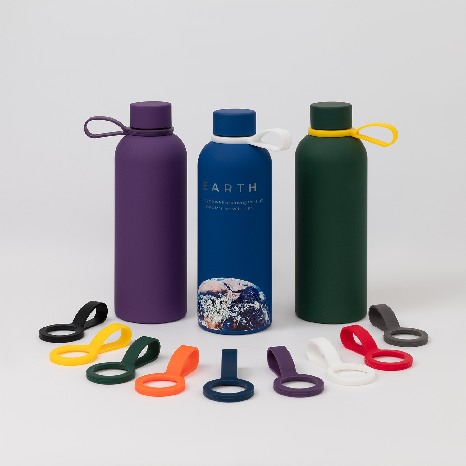 Термобутылка вакуумная герметичная, Prima, Ultramarine, 500 ml, ярко-синяя / 