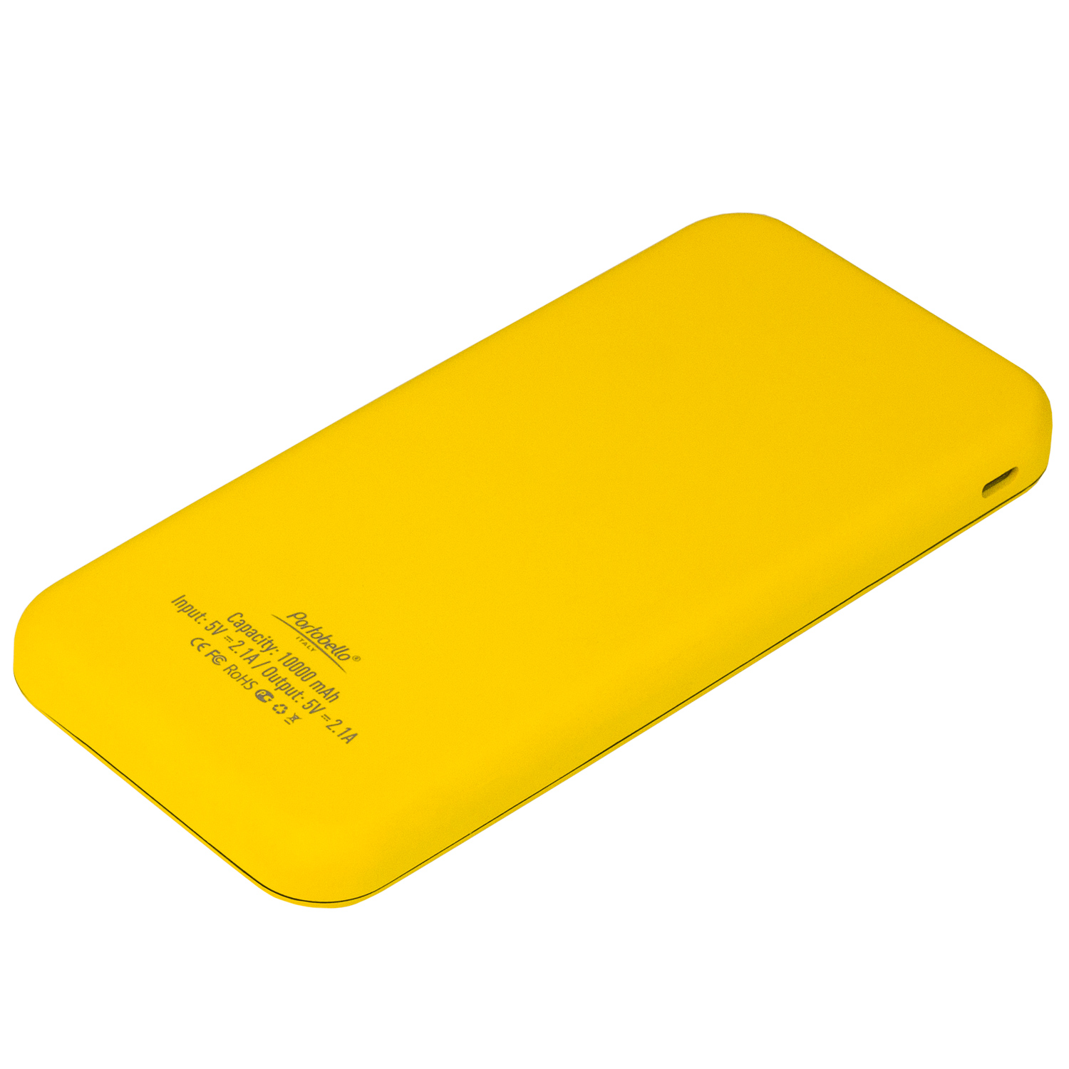 Внешний аккумулятор с подсветкой, Luce, Lemoni, 10000 mAh, желтый / 