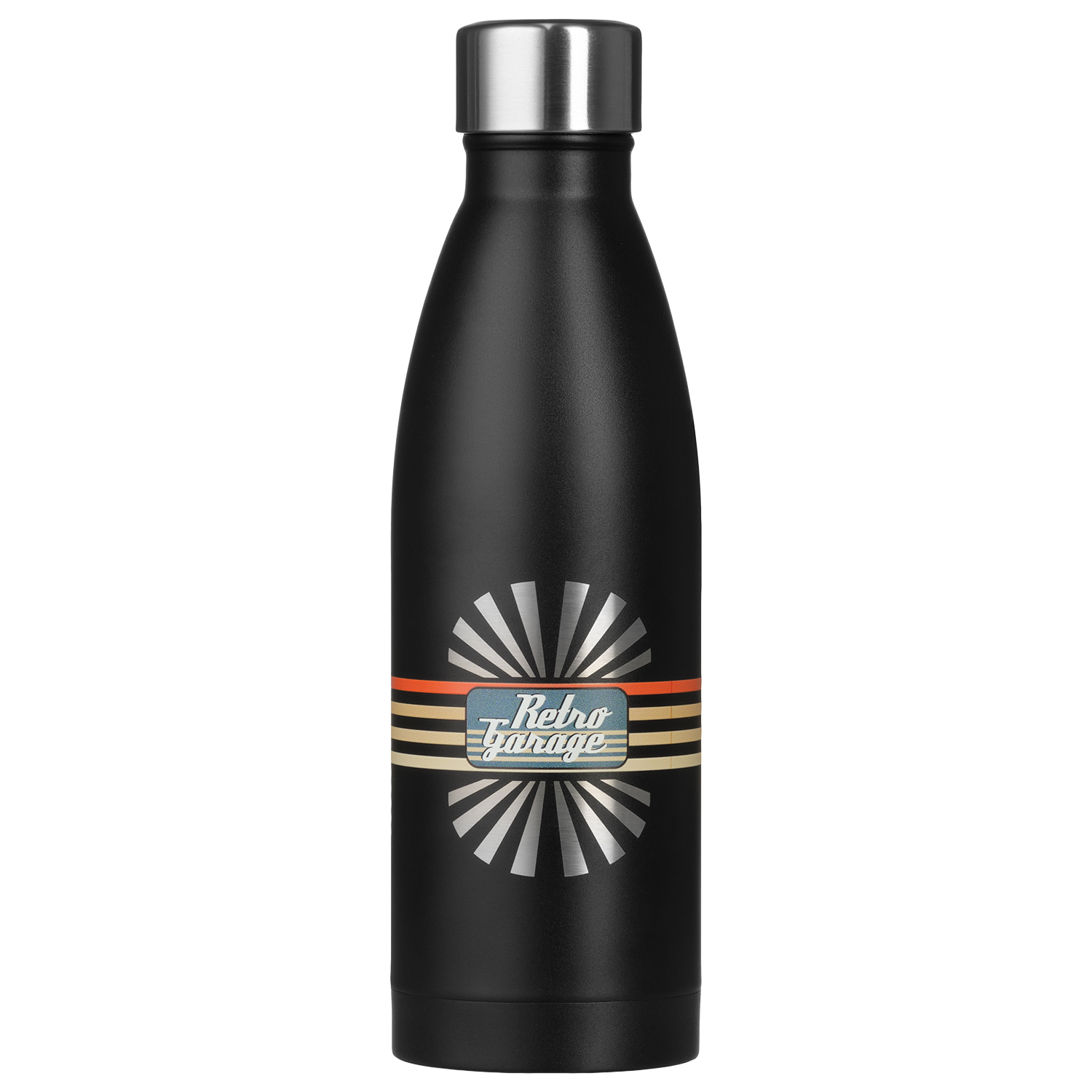Термобутылка вакуумная герметичная, Fresco, 500 ml, черная / 