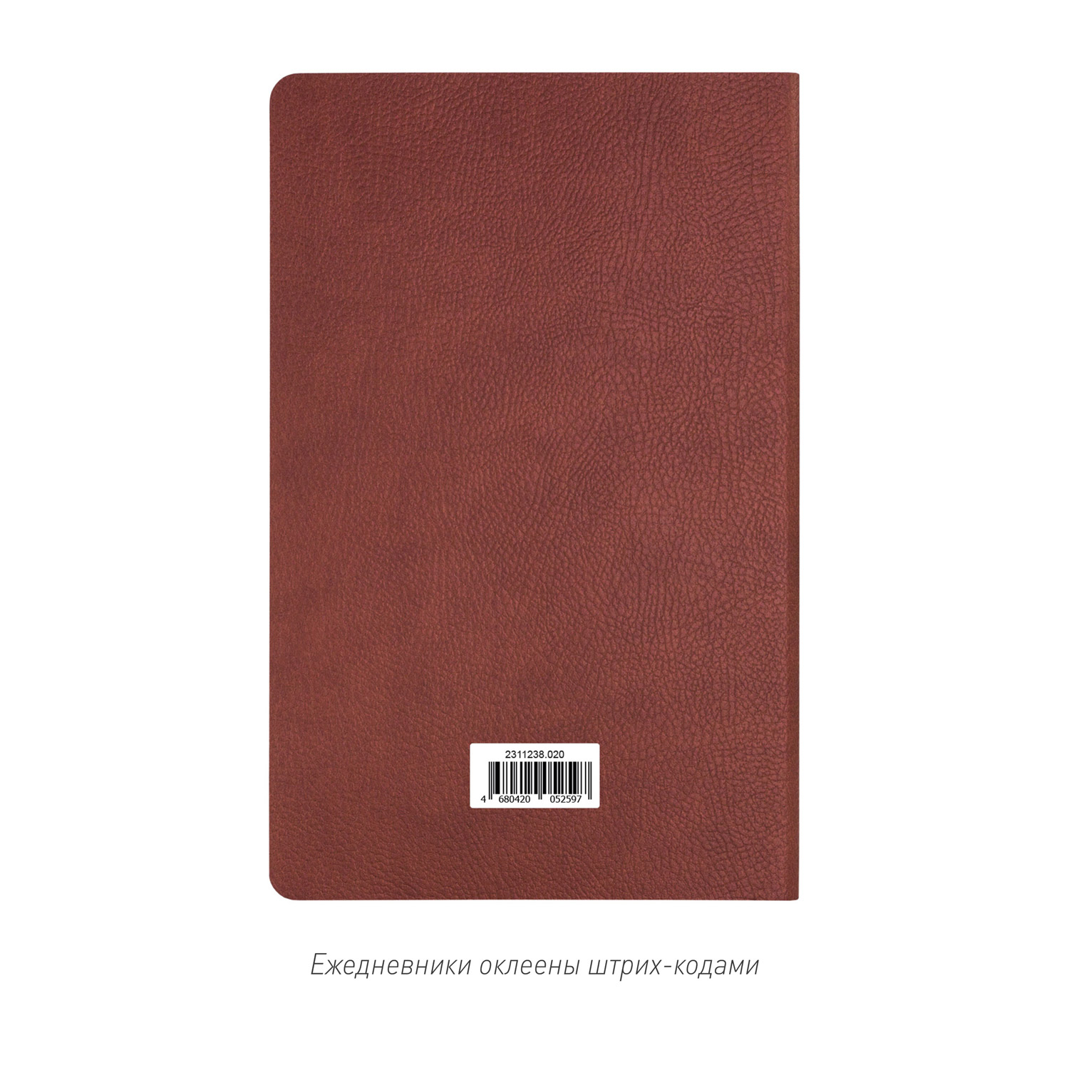 Ежедневник Portobello Lite, Slimbook, Marseille, 112 стр. без печати, коричневый (Sketchbook) / 