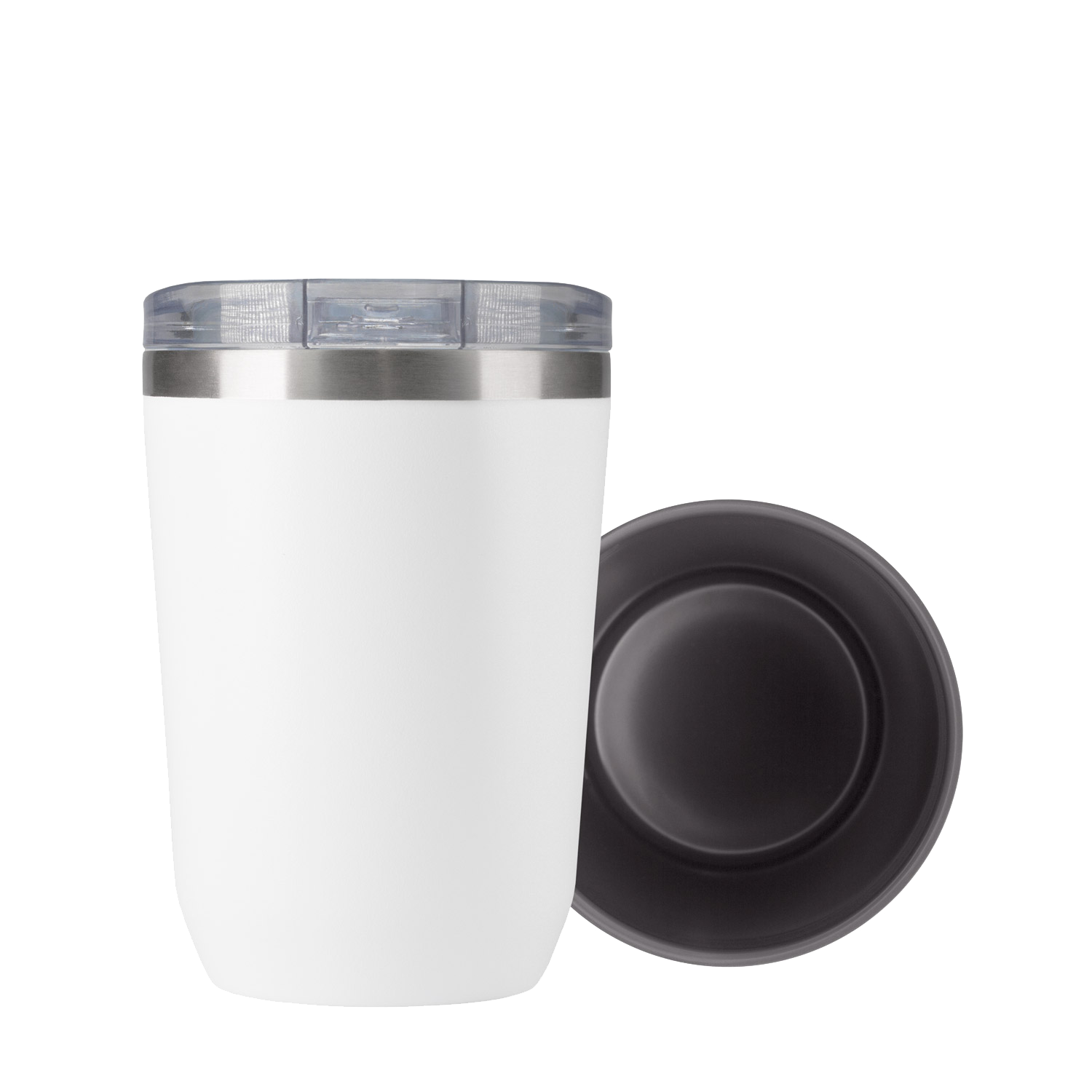 Термокружка вакуумная с керамическим покрытием Arctic, 380 ml, белый/серый / 