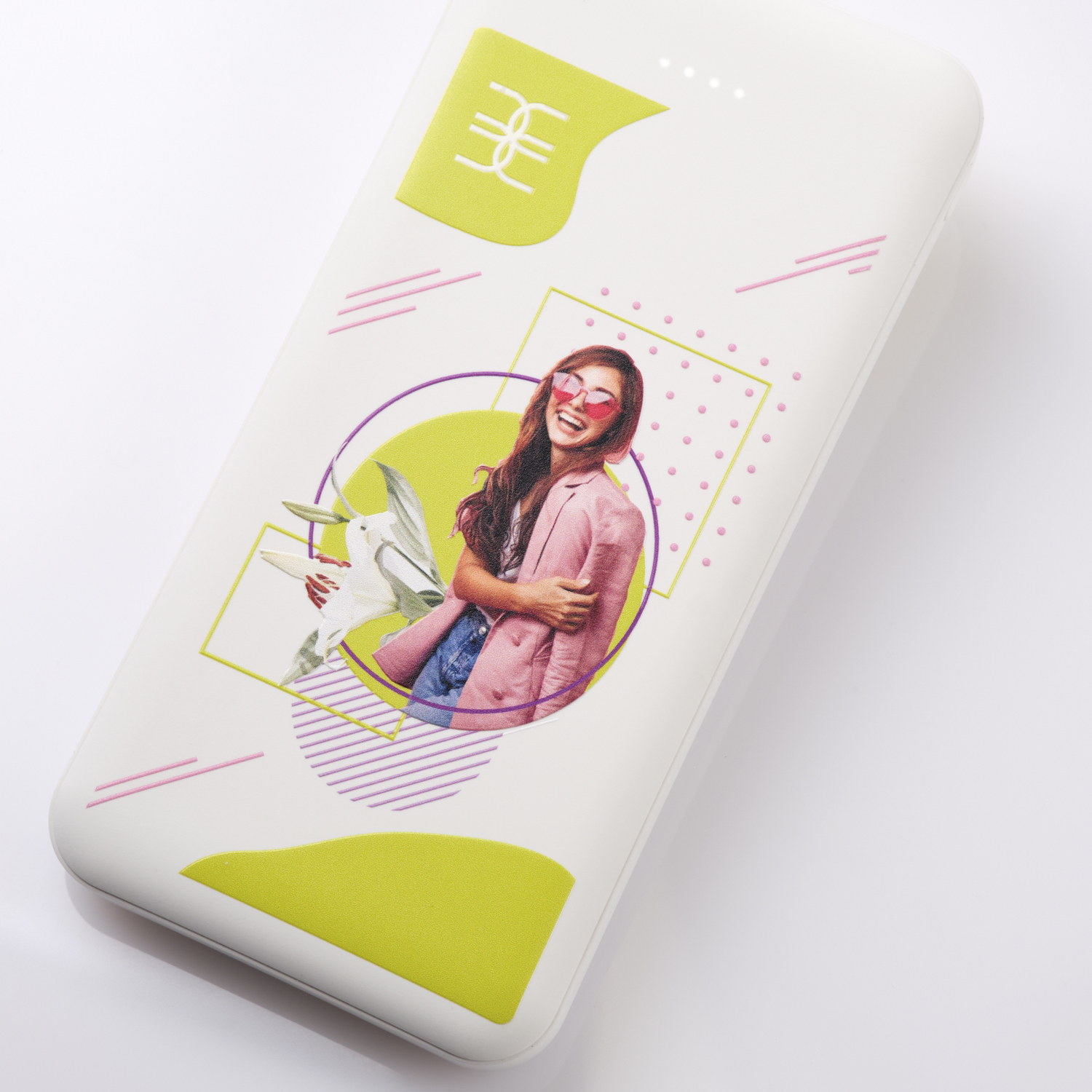 Внешний аккумулятор, Elari Plus, 10000 mAh, белый / 