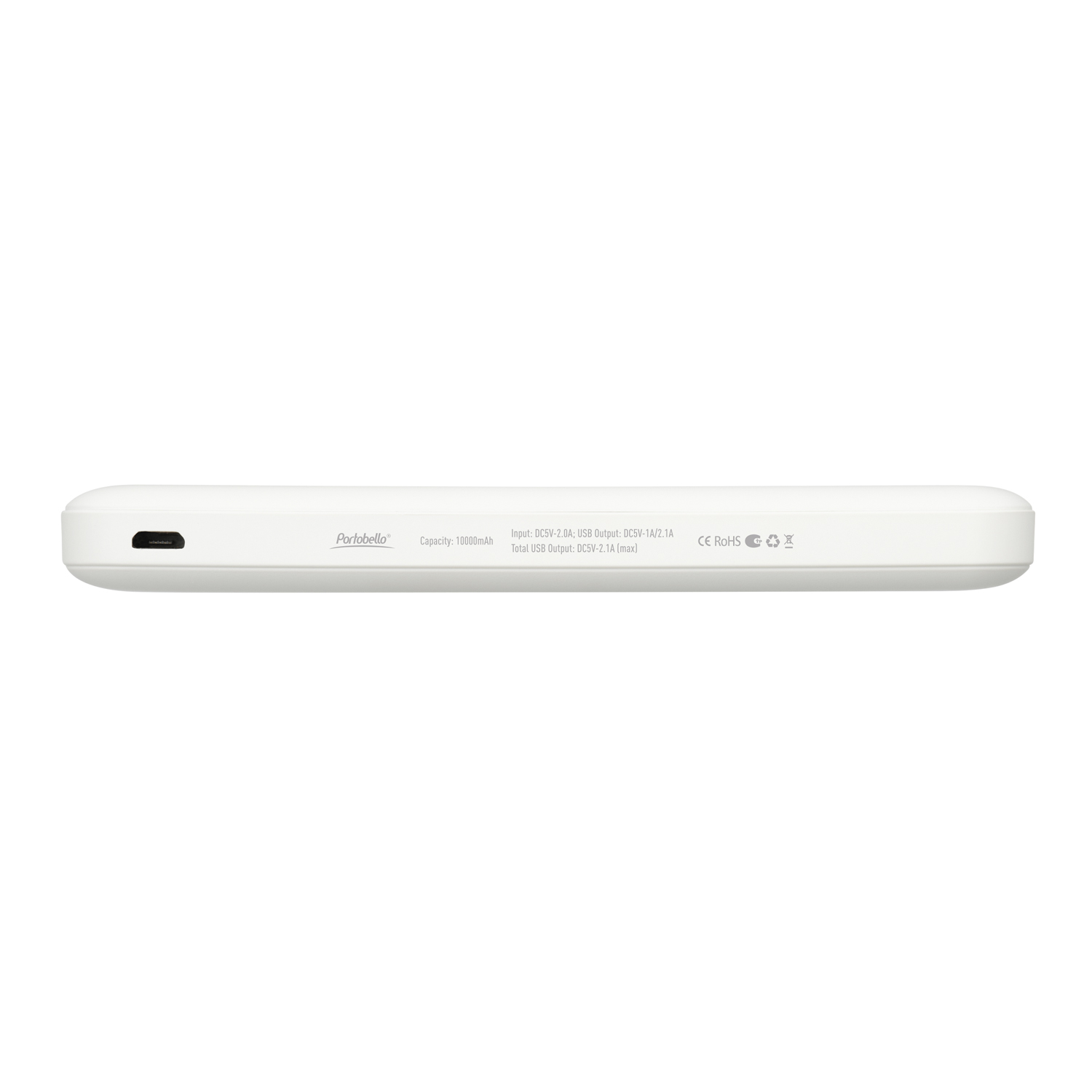Внешний аккумулятор, Elari Plus, 10000 mAh, белый / 