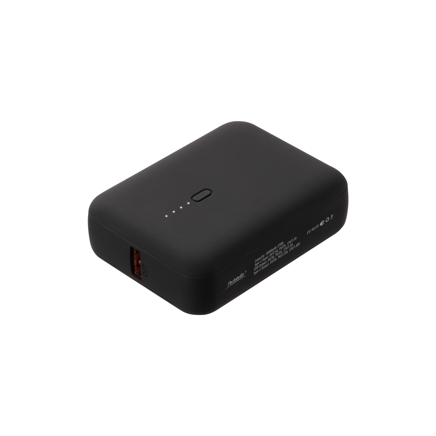 Внешний аккумулятор, Formula, 10000 mAh, черный / 