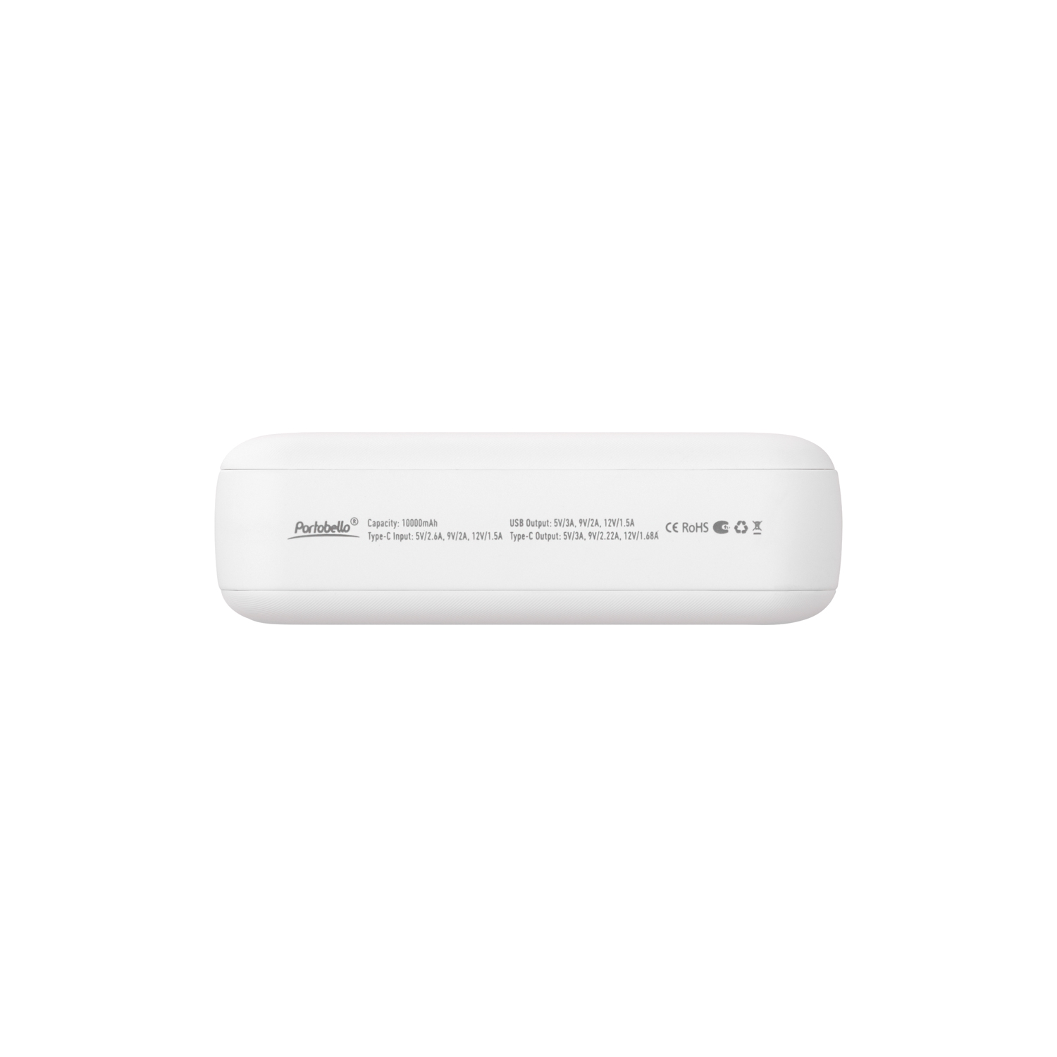 Внешний аккумулятор, Formula, 10000 mAh, белый / 