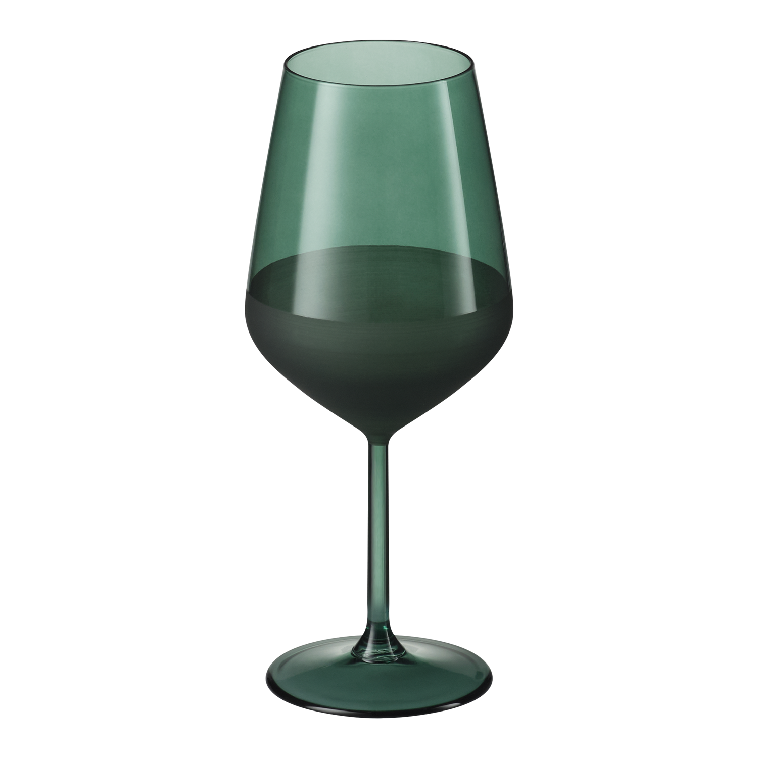 Бокал для вина, Emerald, 490 ml, зеленый / 