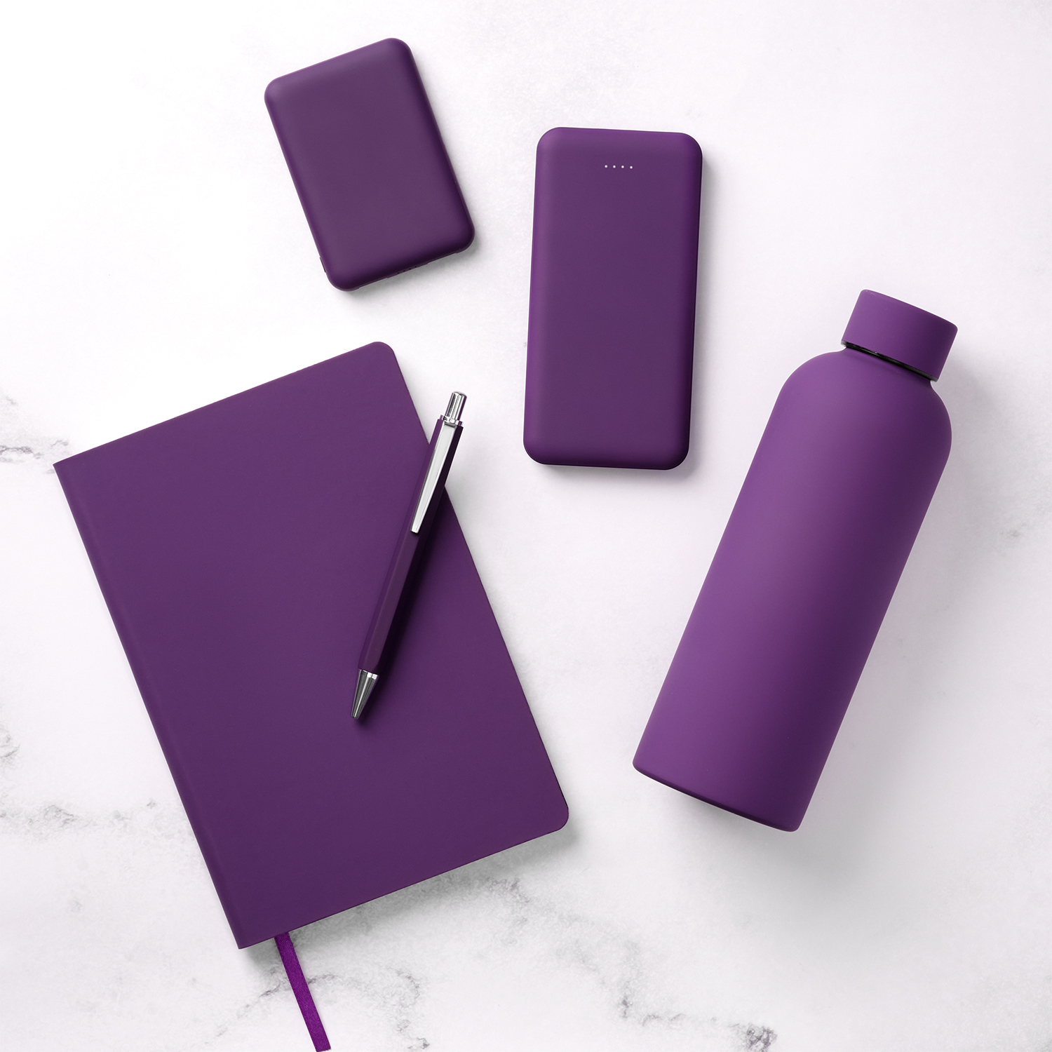 Внешний аккумулятор, Elari Plus, 10000 mAh, фиолетовый / 