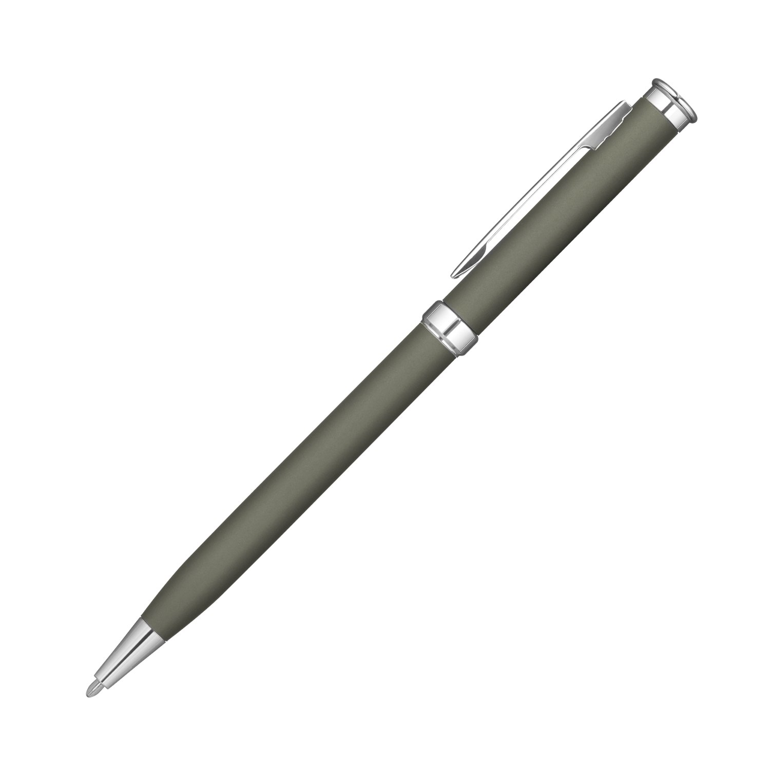 Шариковая ручка Benua, серая / 
