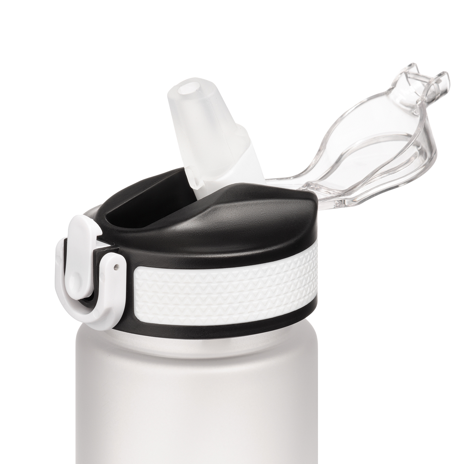 Спортивная бутылка для воды, Flip, 700 ml, белая / 