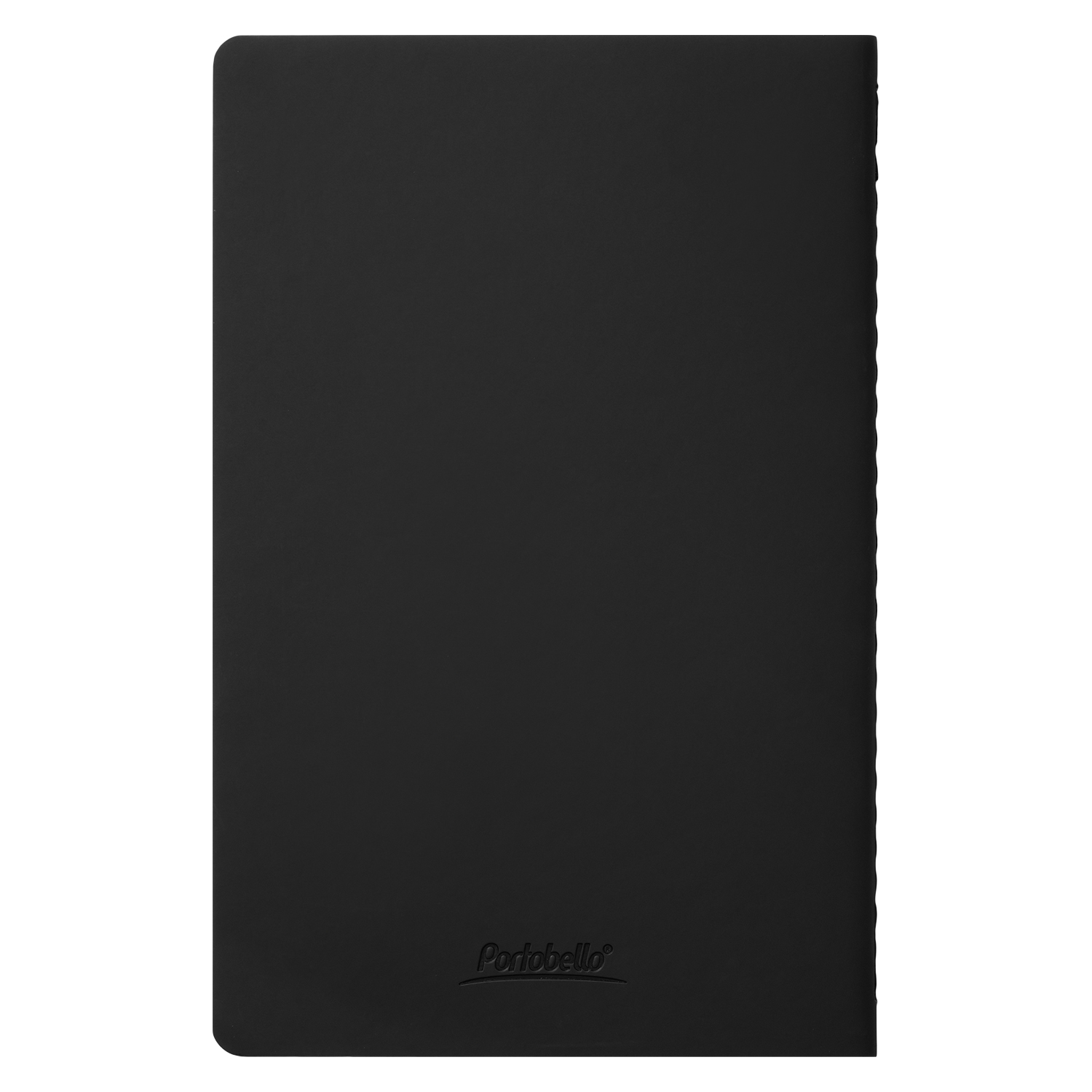 Блокнот Portobello Notebook Trend, Alpha slim, черный / 