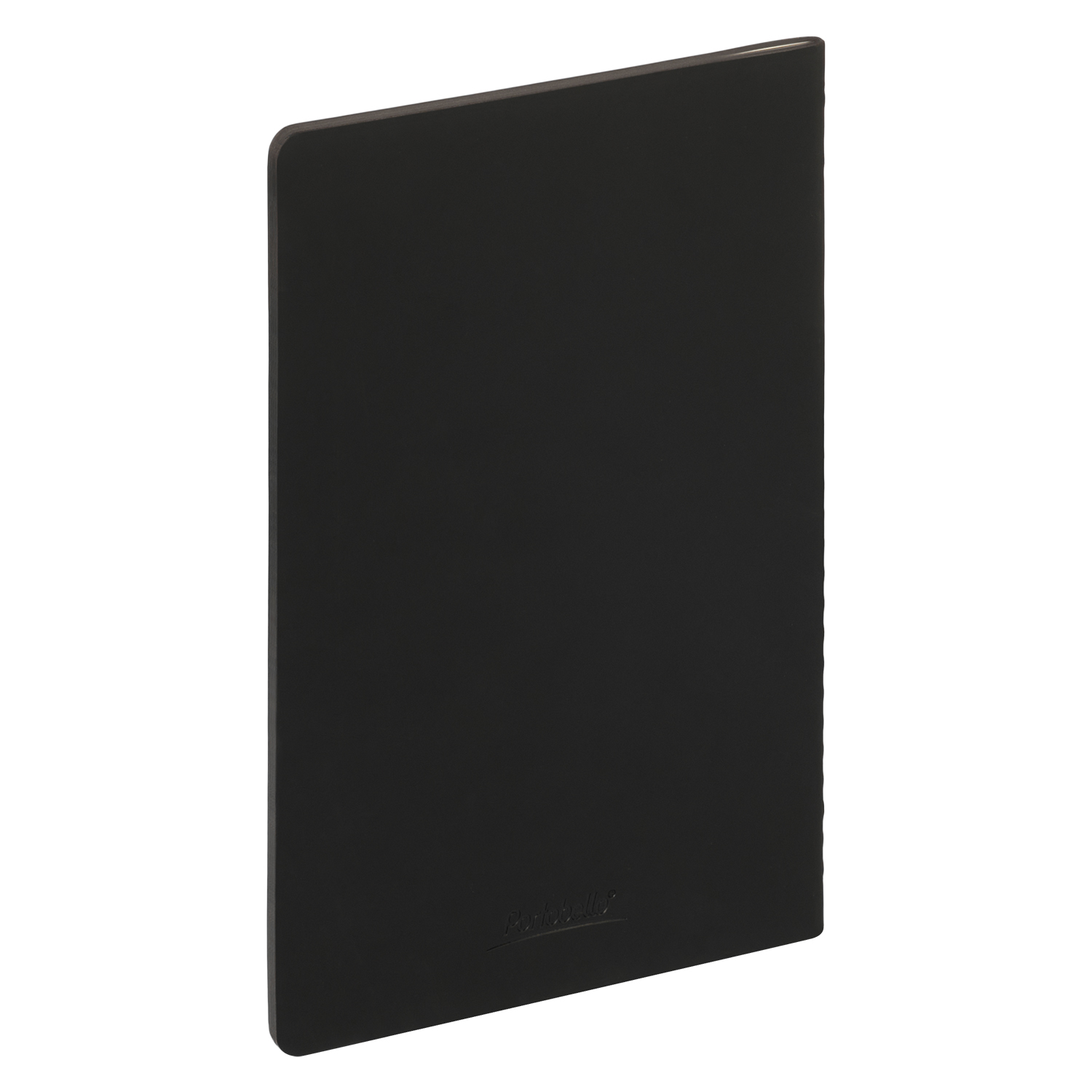 Блокнот Portobello Notebook Trend, Alpha slim, черный / 