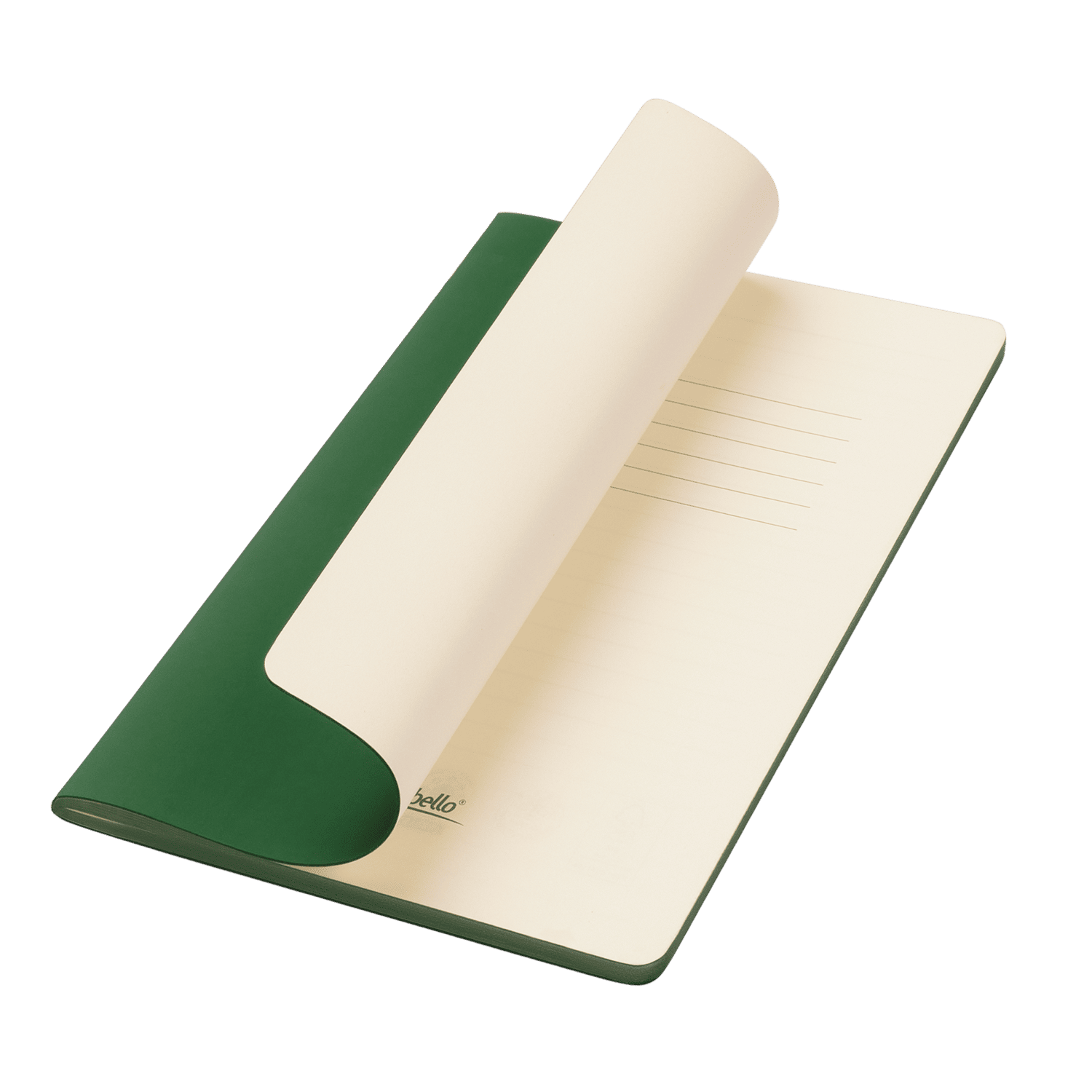 Блокнот Portobello Notebook Trend, Alpha slim, зеленый / 