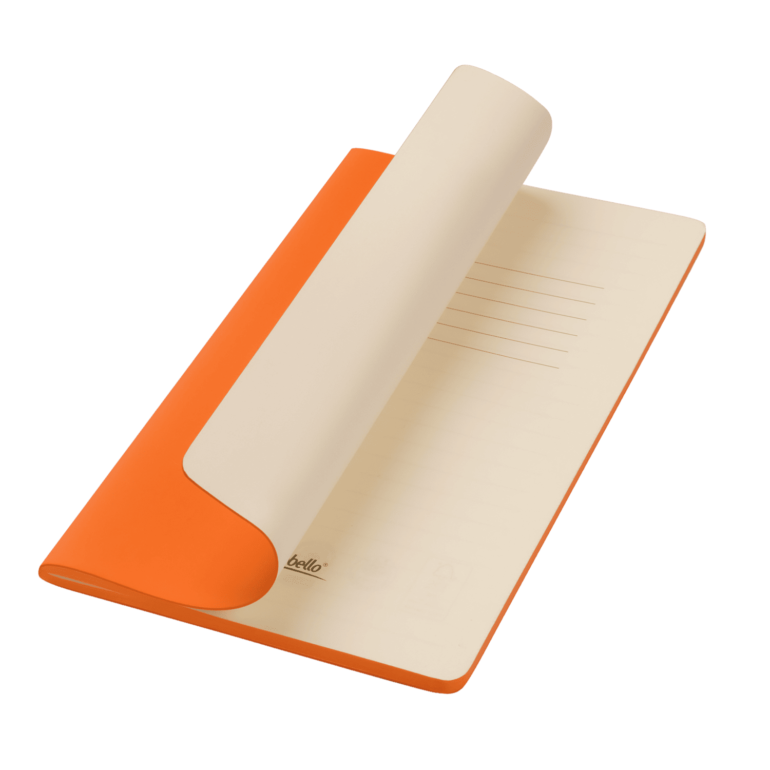 Блокнот Portobello Notebook Trend, Alpha slim, оранжевый / 