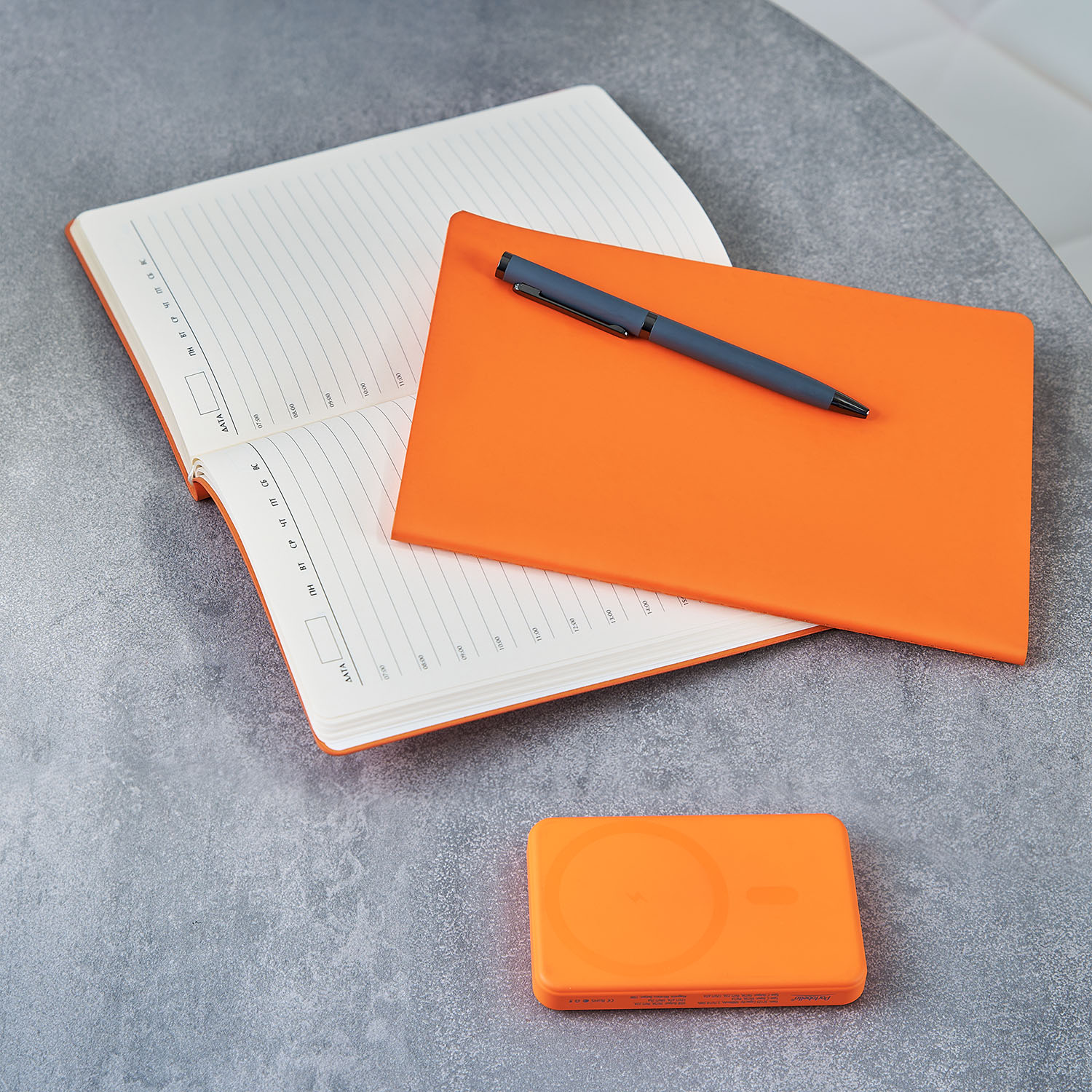 Блокнот Portobello Notebook Trend, Alpha slim, оранжевый / 