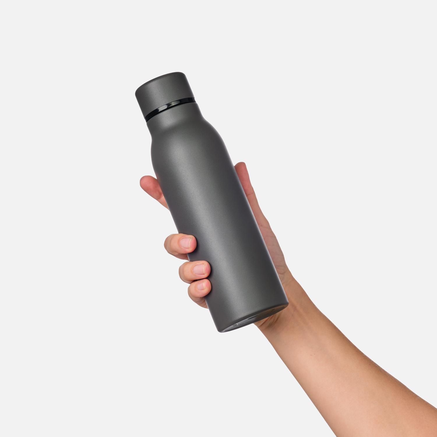 Термобутылка вакуумная герметичная, Sorento, 500 ml, серая / 