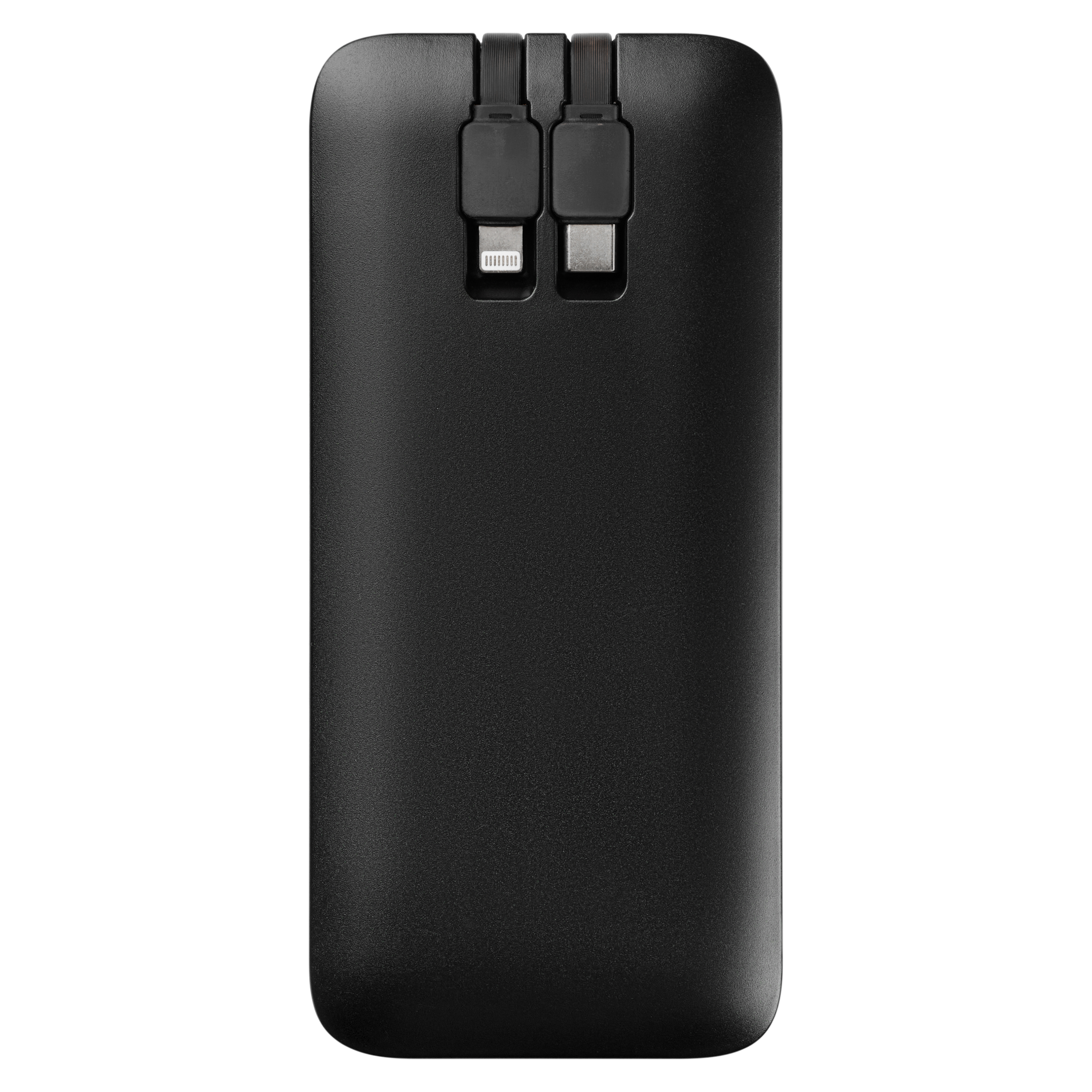 Внешний аккумулятор с подсветкой, Optima, 10000 mAh, черный / 
