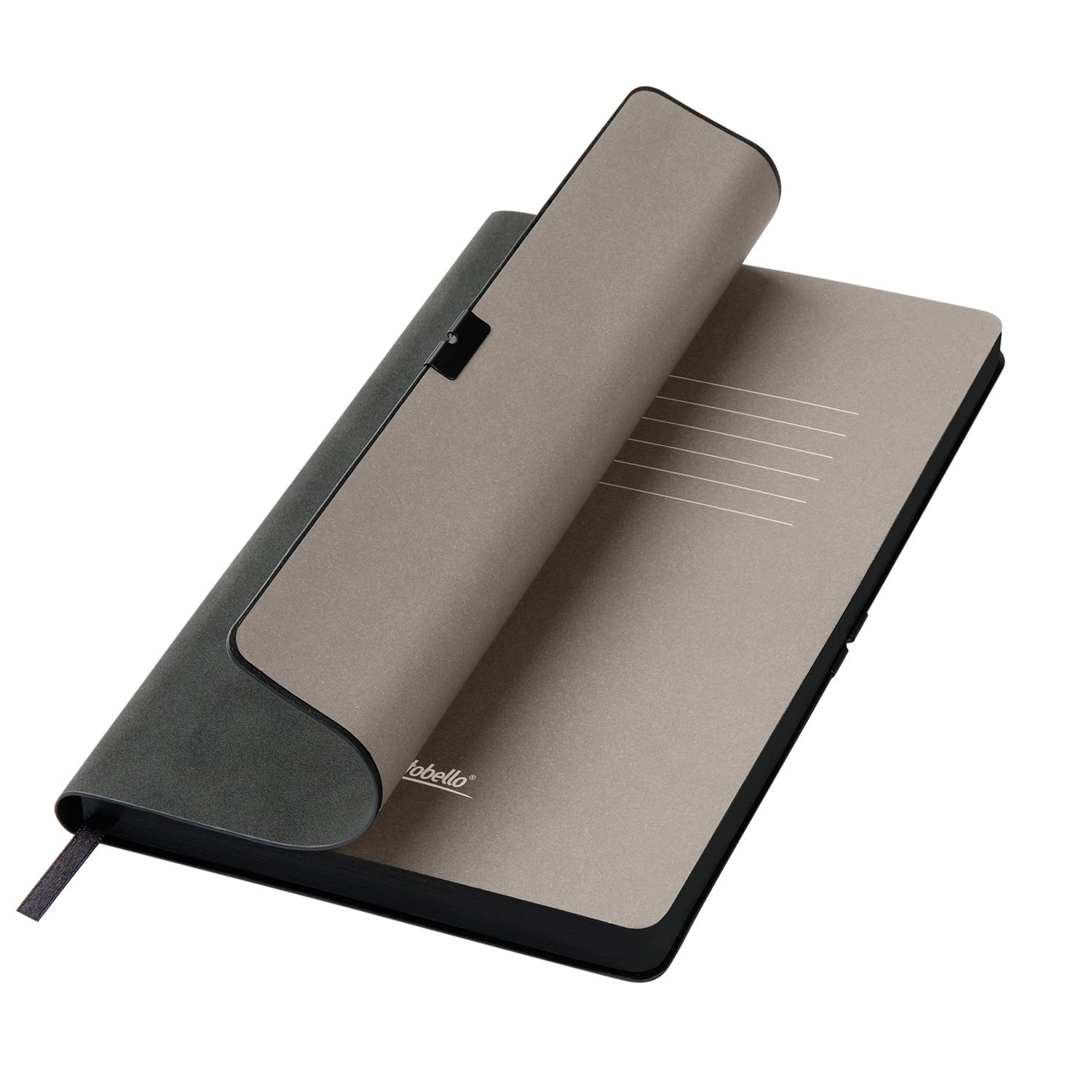 Ежедневник In Velour недатированный, черный / 