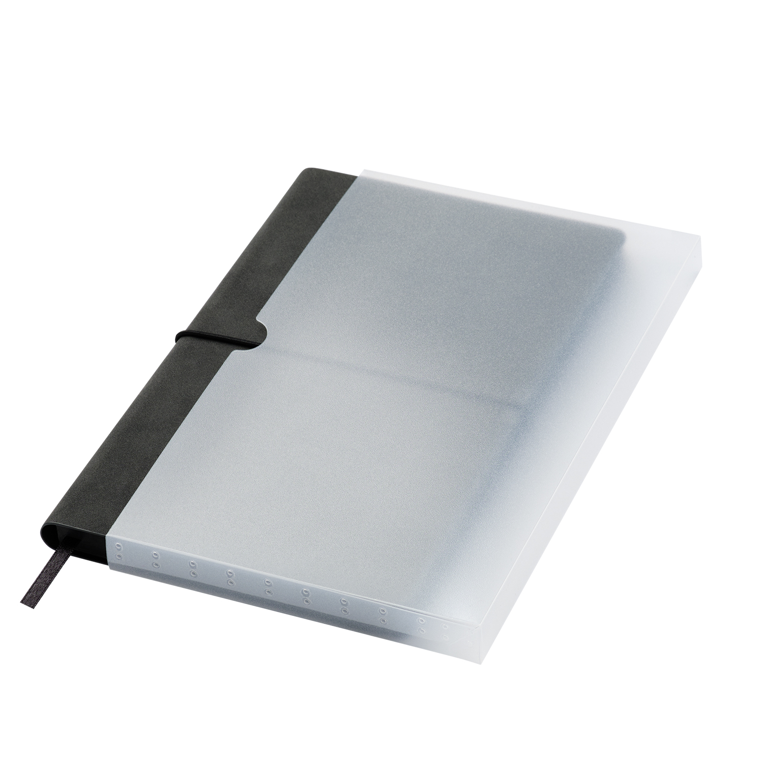 Ежедневник In Velour недатированный, черный / 