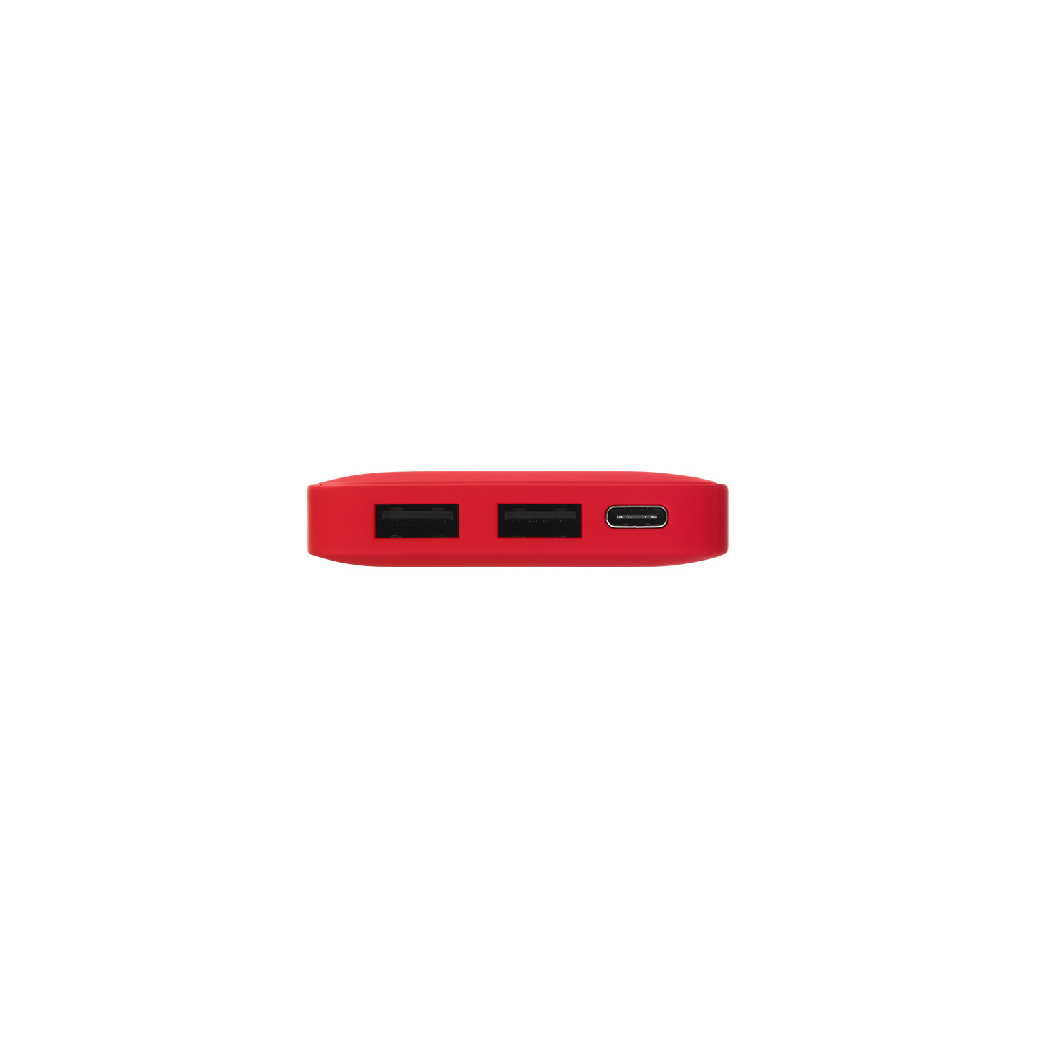 Внешний аккумулятор с подсветкой Ancor 5000 mAh, красный / 
