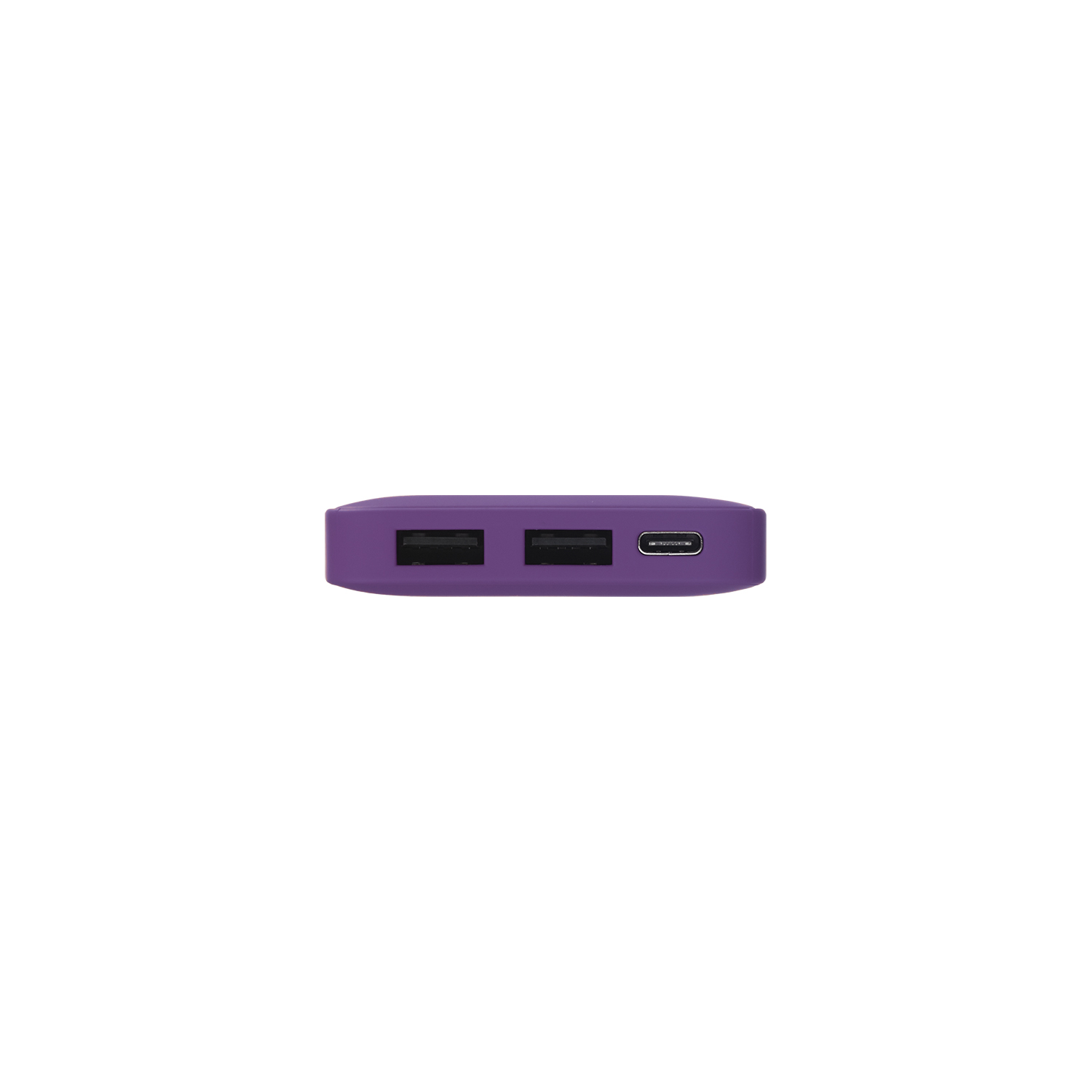 Внешний аккумулятор с подсветкой Ancor 5000 mAh, фиолетовый / 