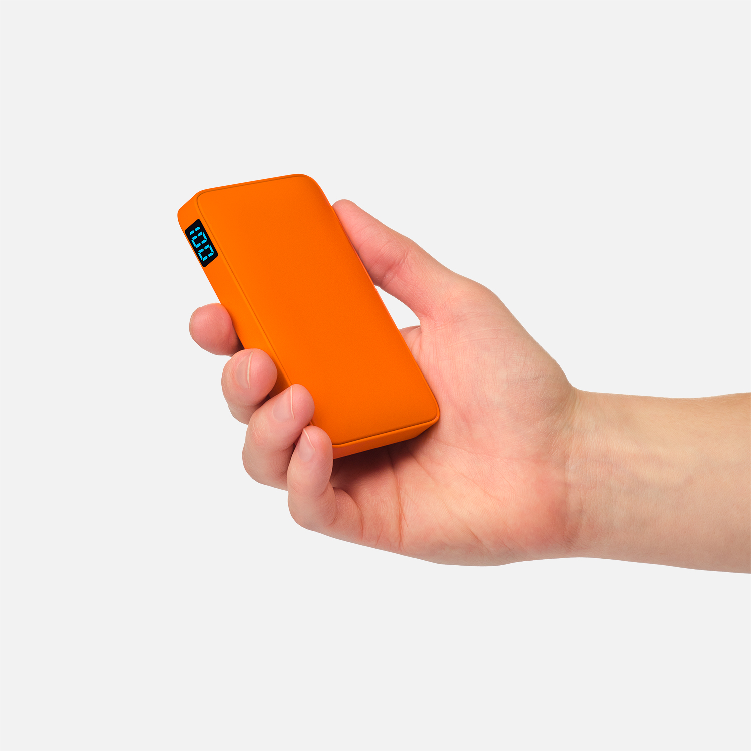 Внешний аккумулятор с подсветкой Ancor 5000 mAh, оранжевый / 