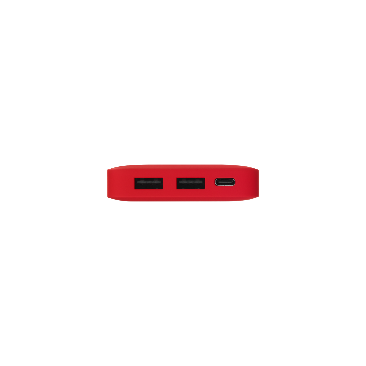 Внешний аккумулятор с подсветкой Ancor Plus 10000 mAh, красный / 