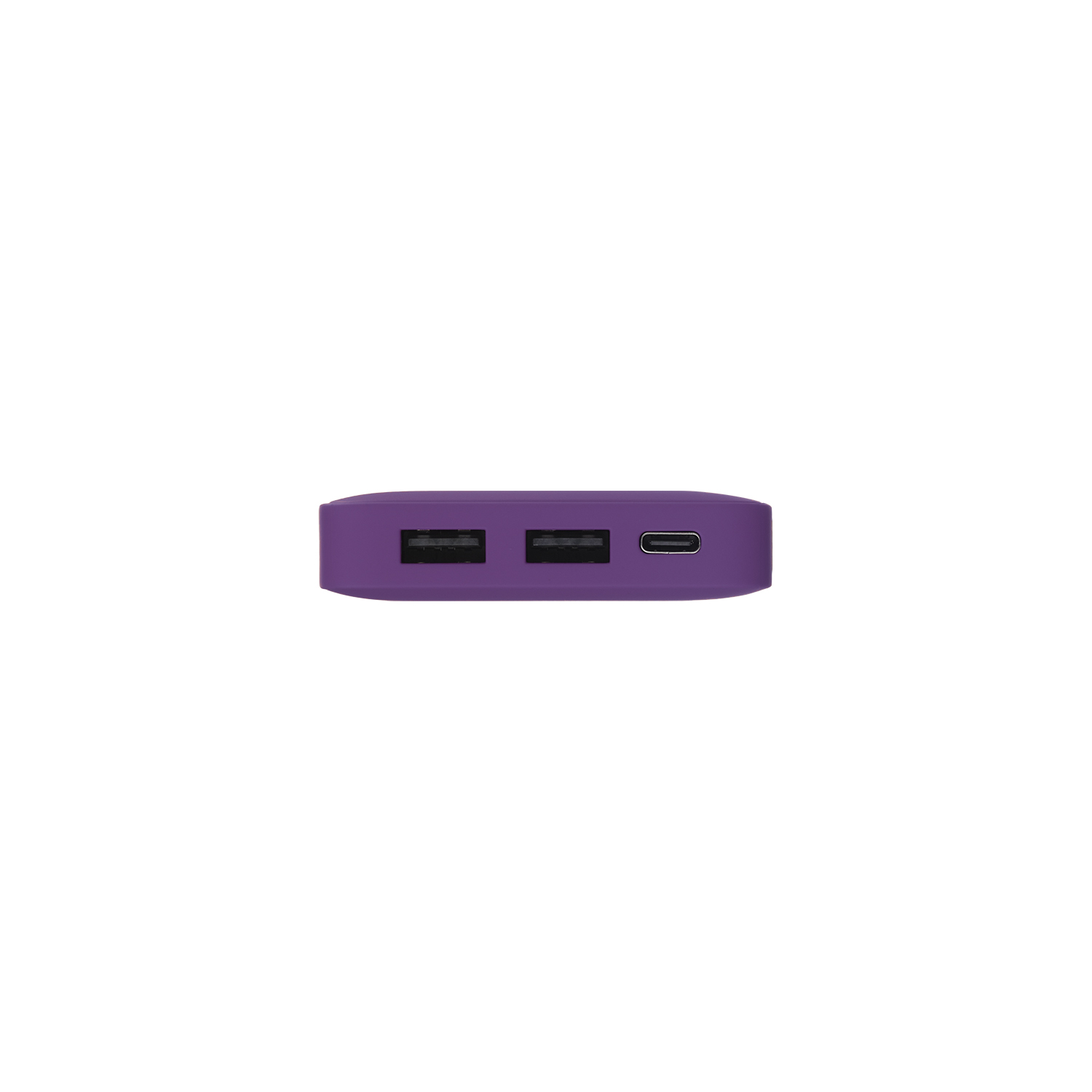 Внешний аккумулятор с подсветкой Ancor Plus 10000 mAh, фиолетовый / 