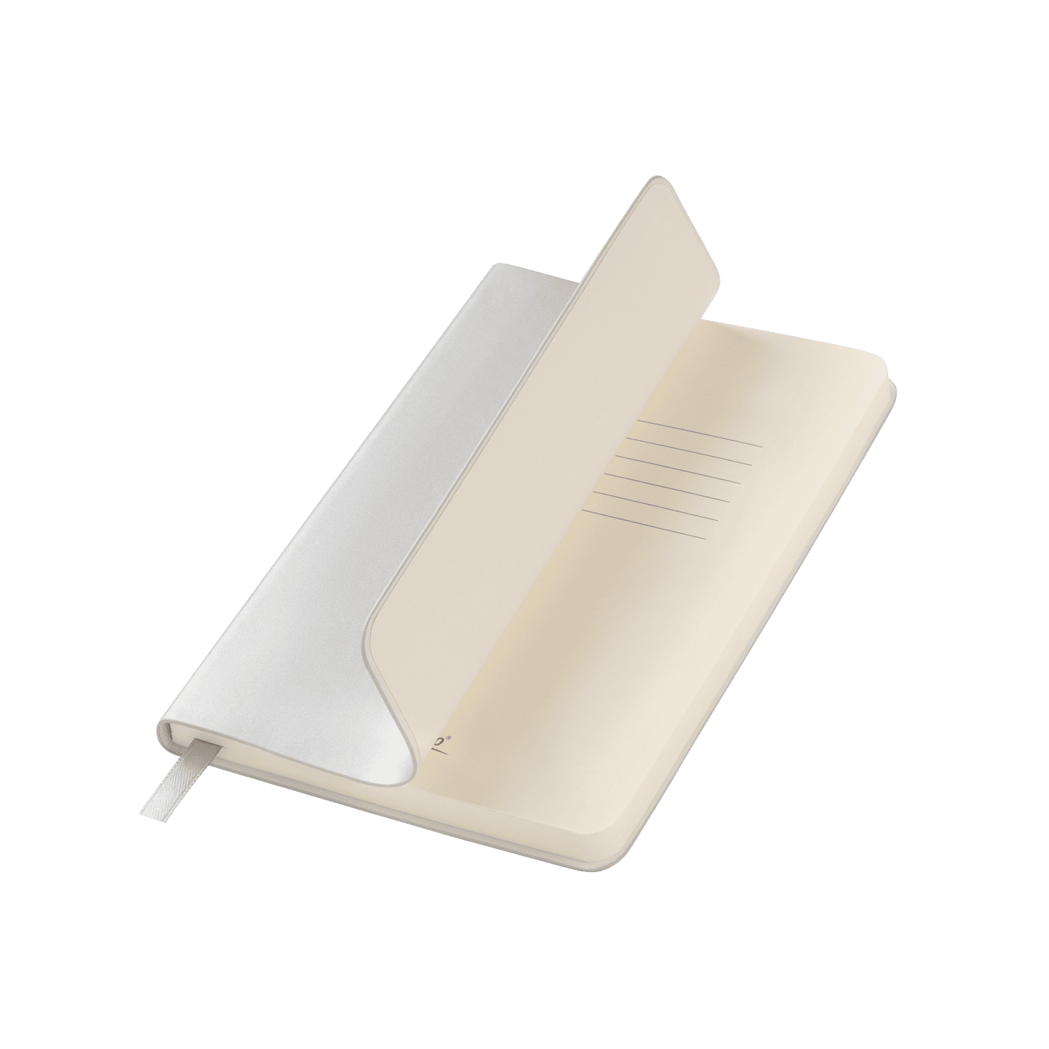 Ежедневник Spark mini недатированный, серебряный / 