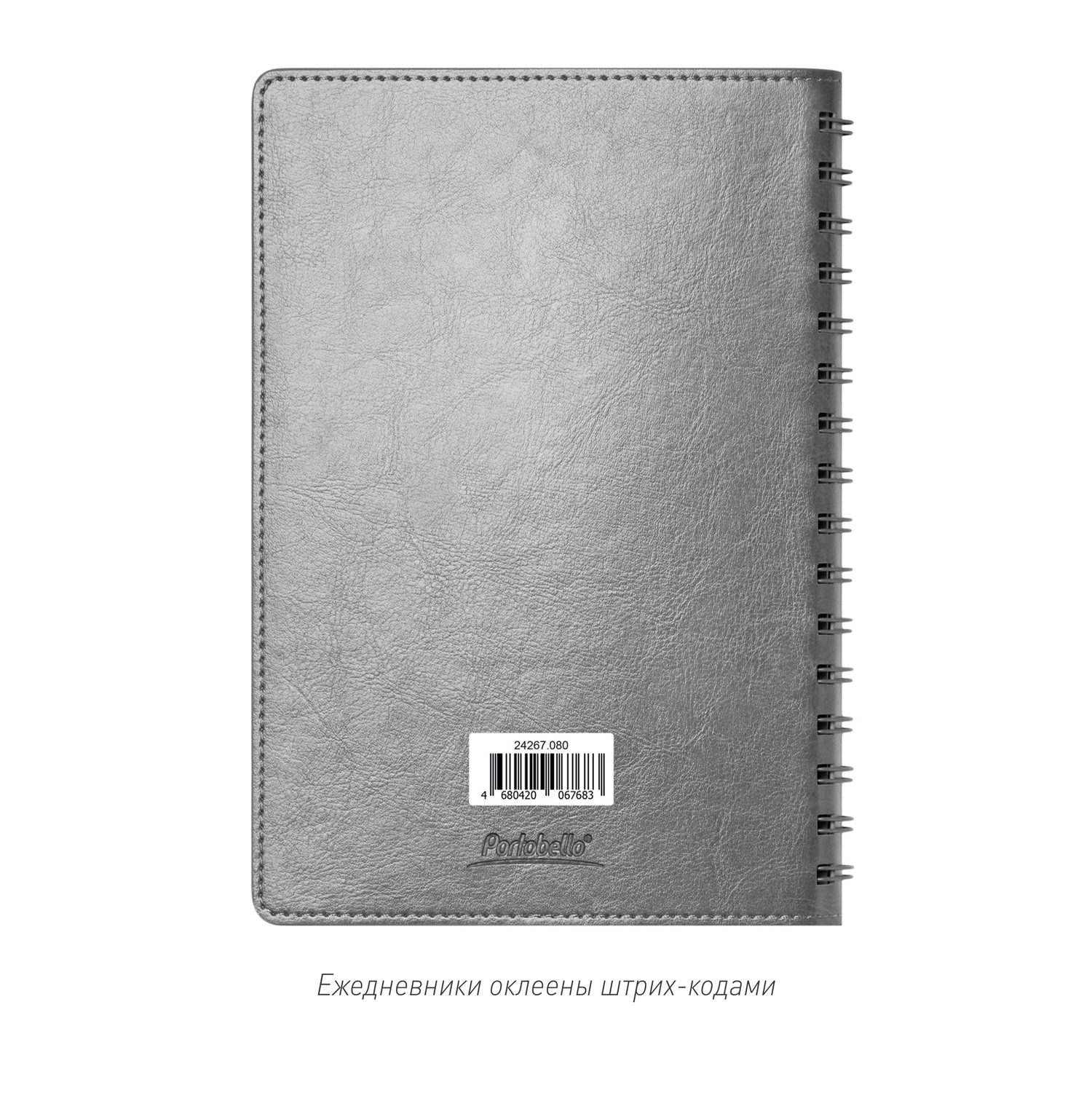 Ежедневник Vista Neo недатированный, серый / 
