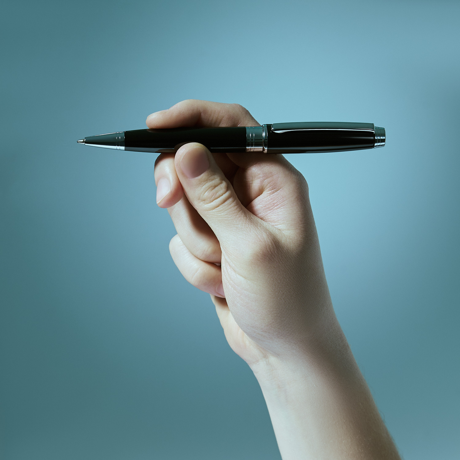 Шариковая ручка Soprano, черная / 