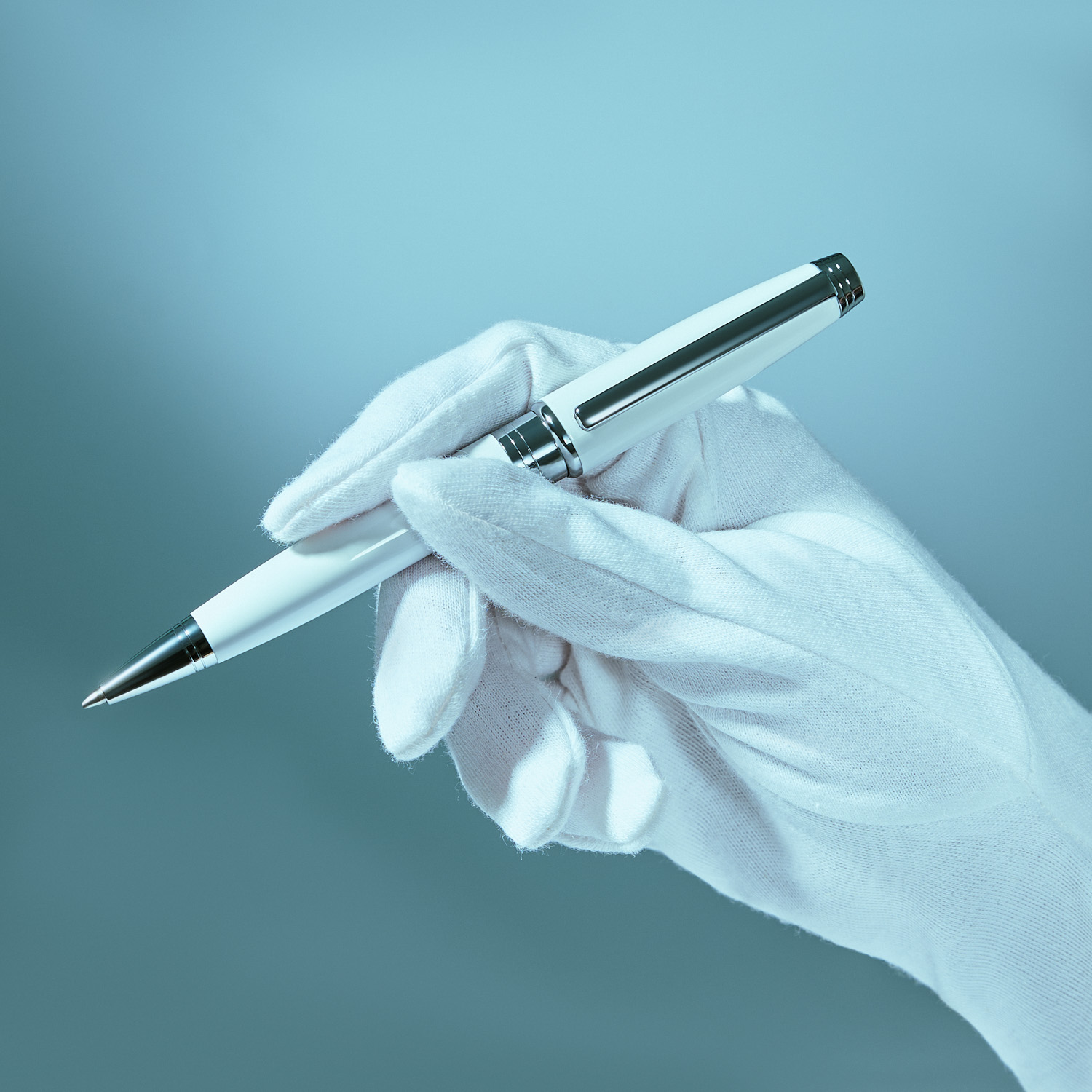 Шариковая ручка Soprano, белая / 