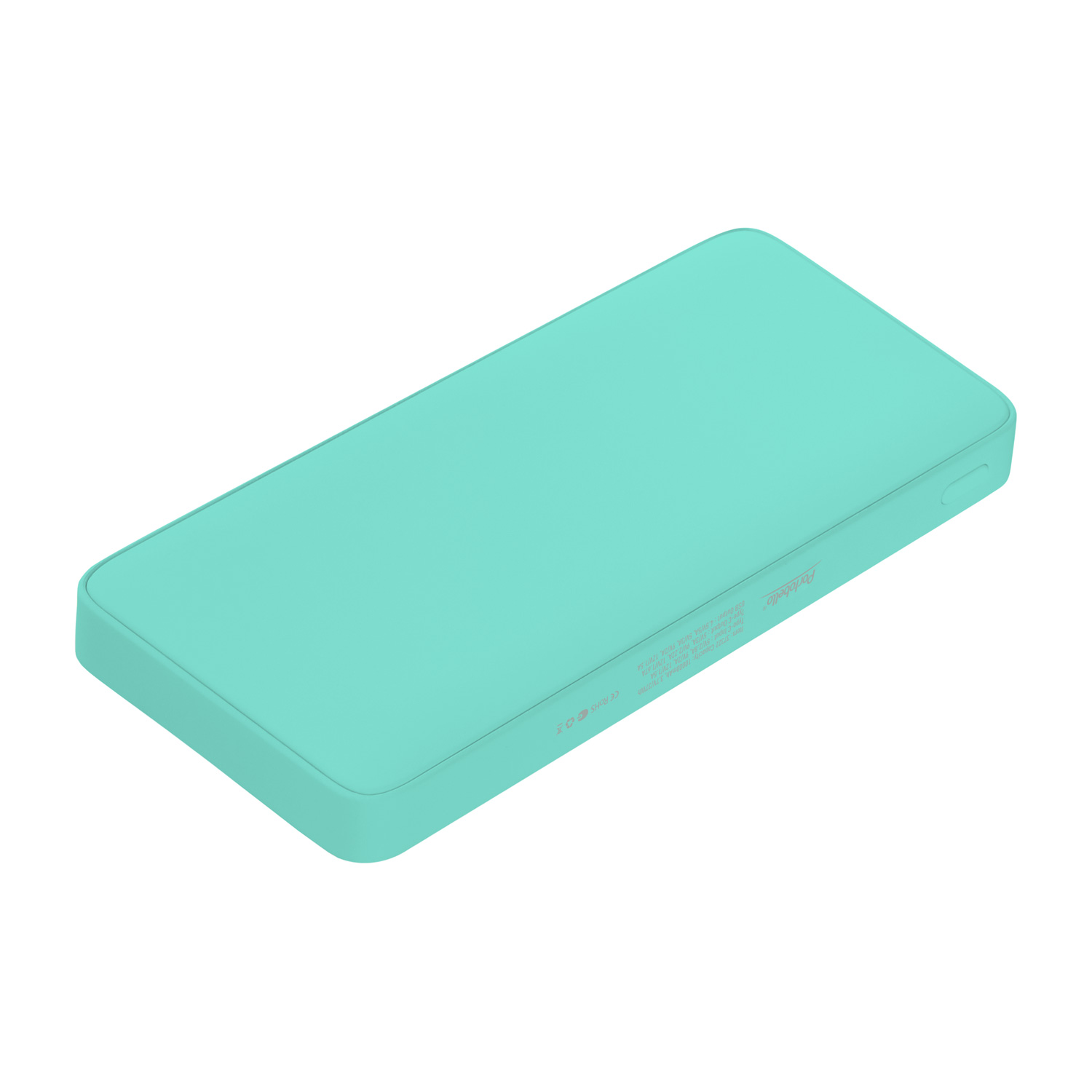 Внешний аккумулятор с подсветкой Ancor PD Plus 10000 mAh, бирюзовый / 