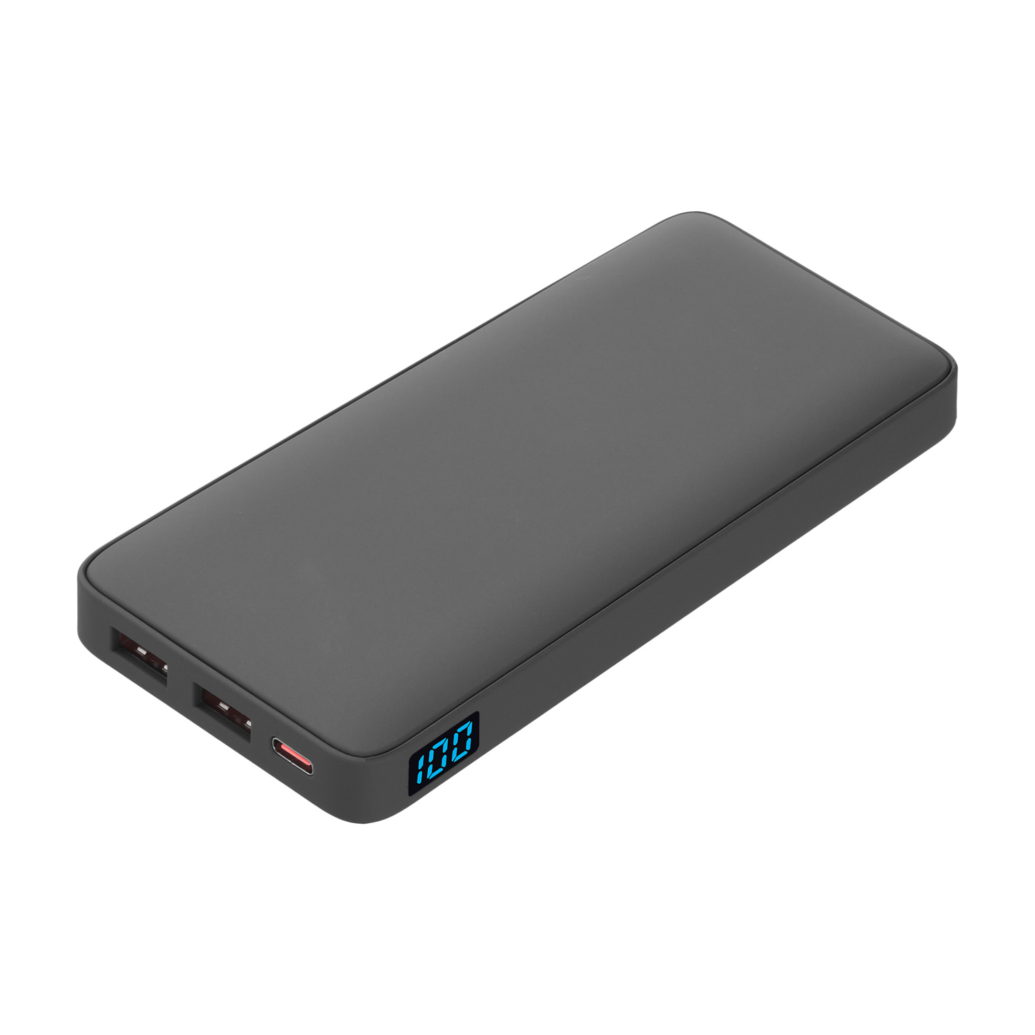 Внешний аккумулятор с подсветкой Ancor PD Plus 10000 mAh, серый / 