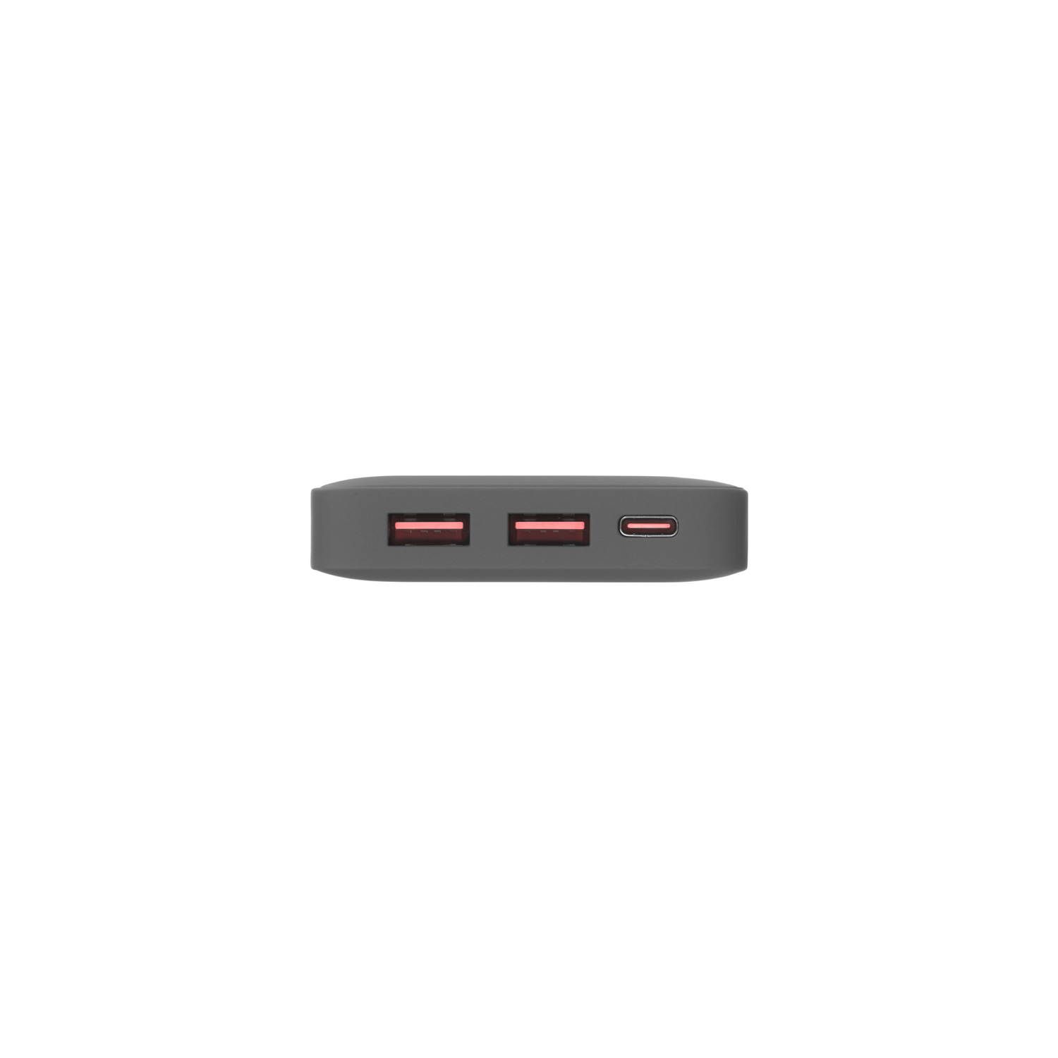 Внешний аккумулятор с подсветкой Ancor PD Plus 10000 mAh, серый / 
