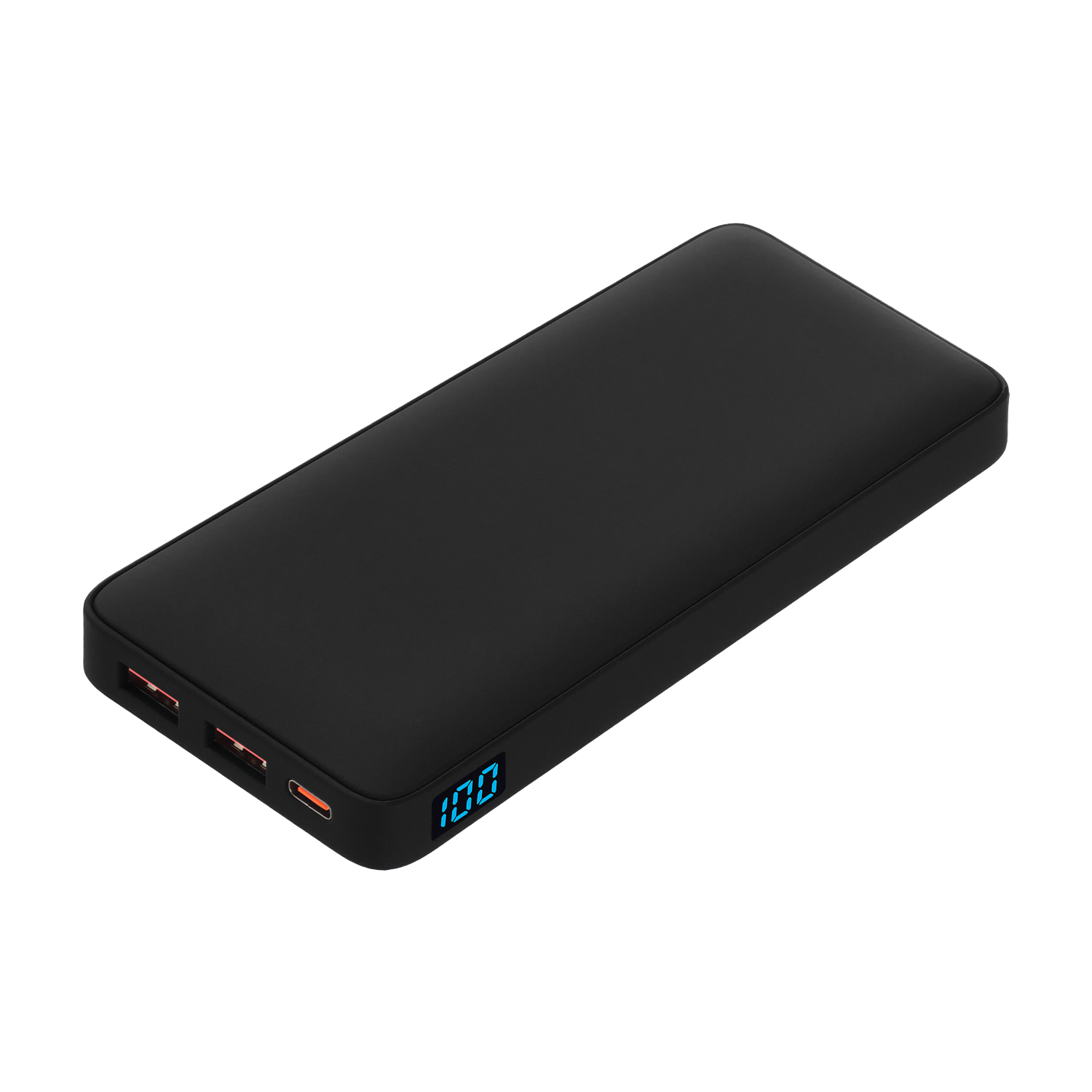 Внешний аккумулятор с подсветкой Ancor PD Plus 10000 mAh, черный / 