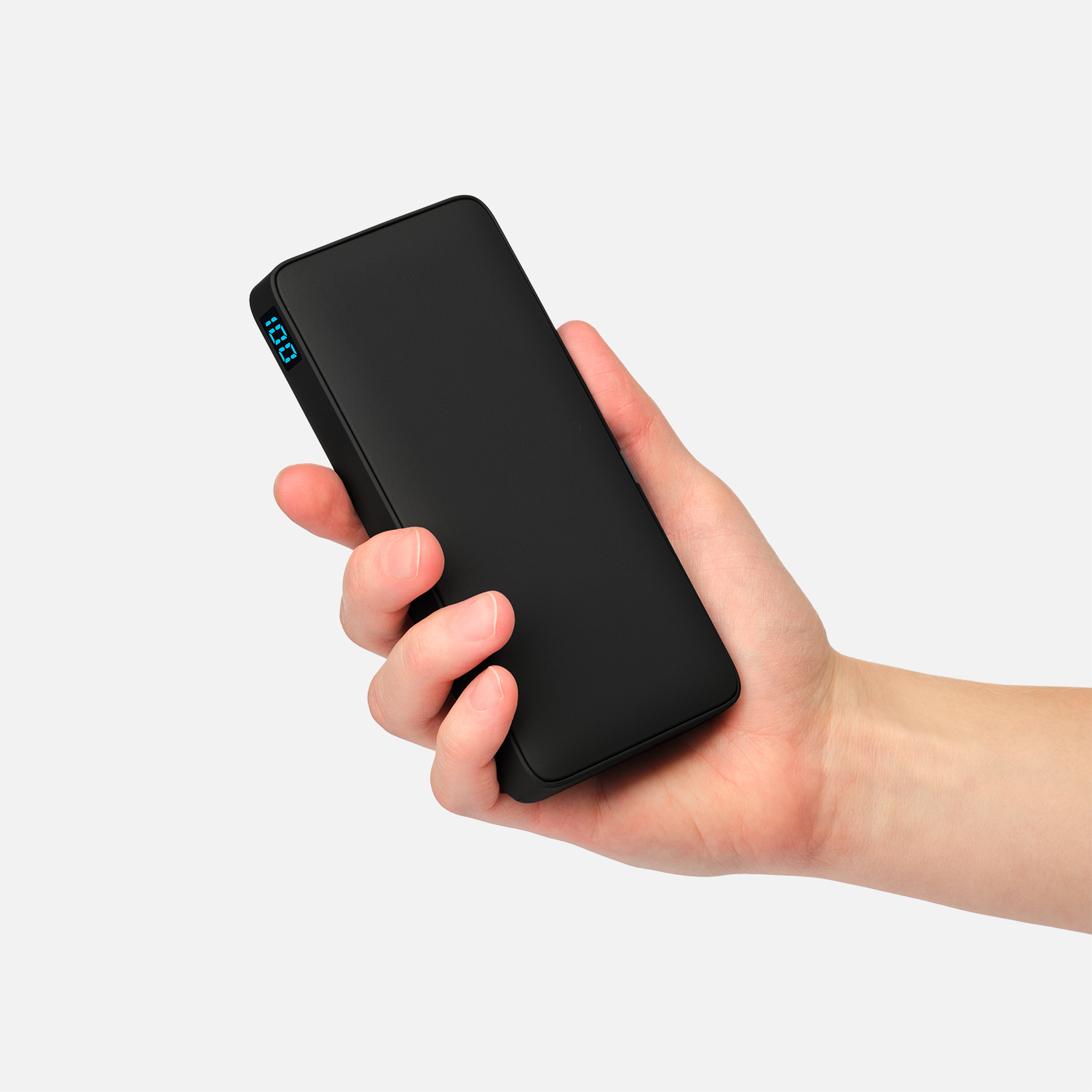 Внешний аккумулятор с подсветкой Ancor PD Plus 10000 mAh, черный / 