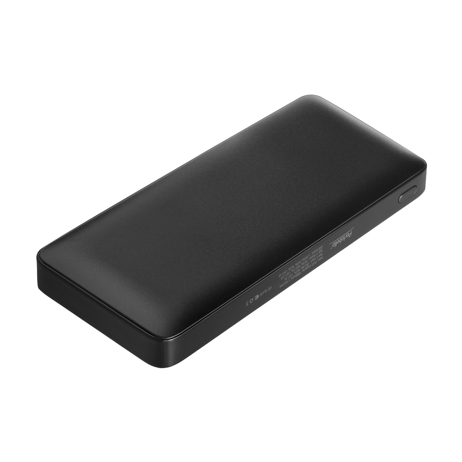 Внешний аккумулятор с цветной подсветкой Ancor PD Max Plus 10000 mAh, черный / 