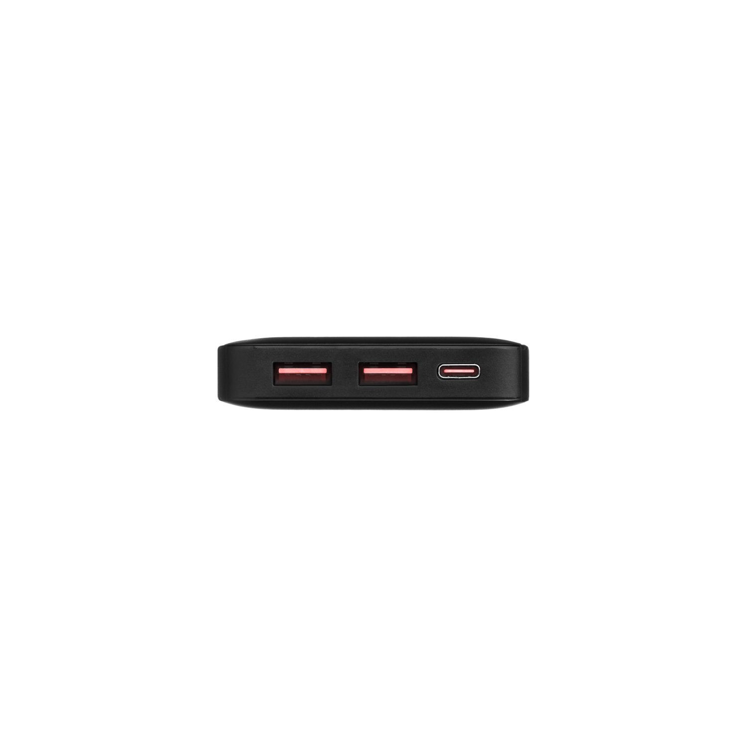 Внешний аккумулятор с цветной подсветкой Ancor PD Max Plus 10000 mAh, черный / 