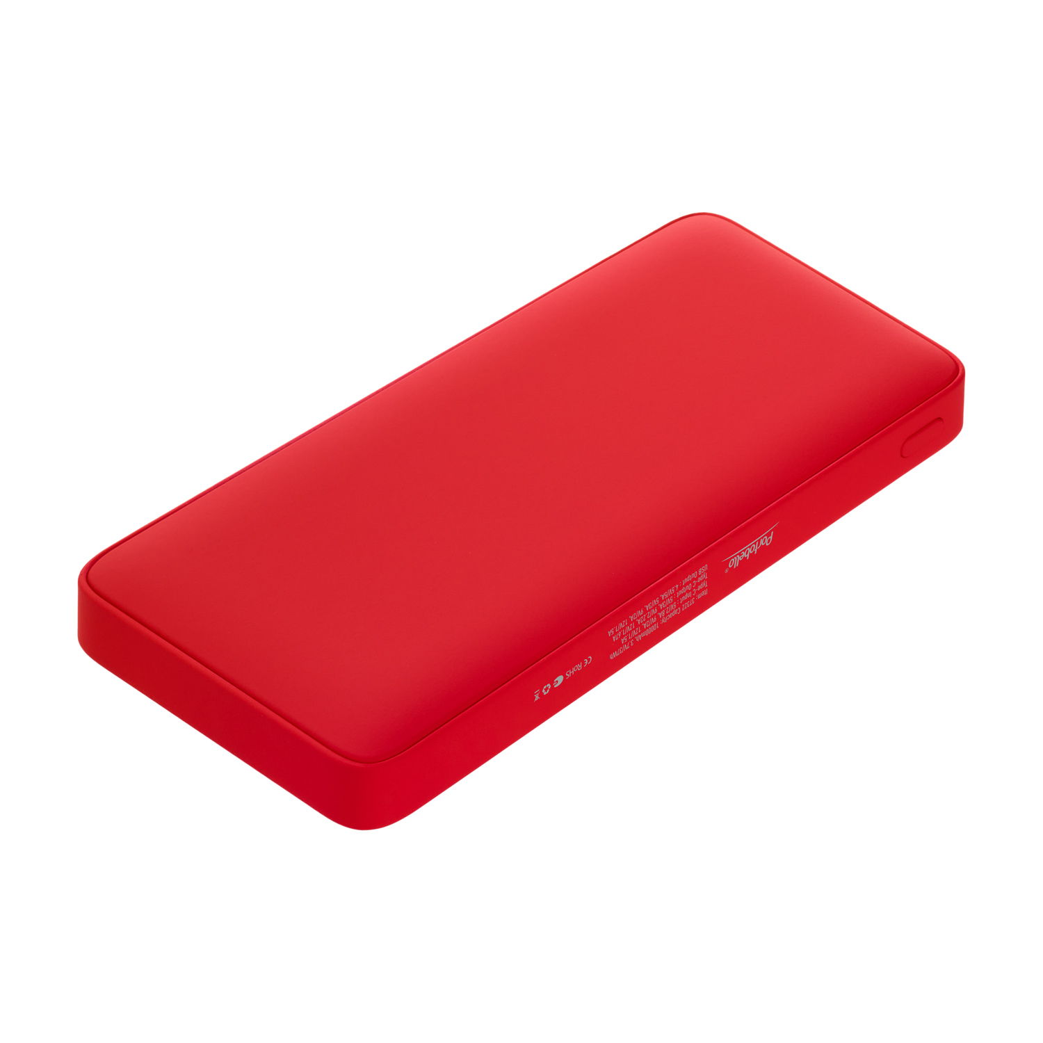 Внешний аккумулятор с подсветкой Ancor PD Plus 10000 mAh, красный / 